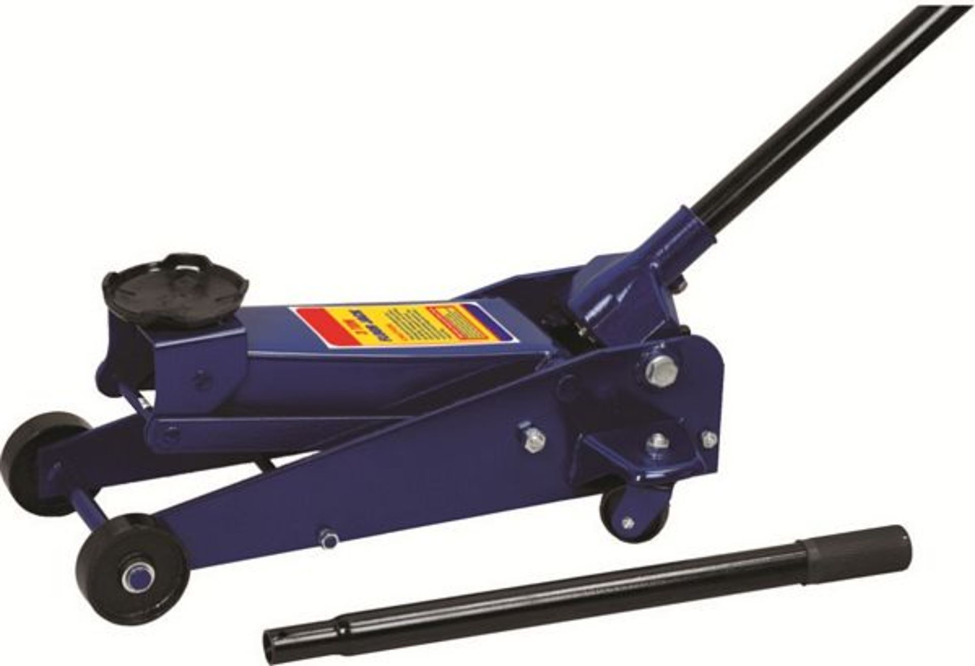 "NEW" 3 Ton Hydraulic Floor Jack- 3 Ton Max Cap Lift Range - 5-1/2" to 19-1/2" Built in Saftey Valve - Bild 3 aus 9