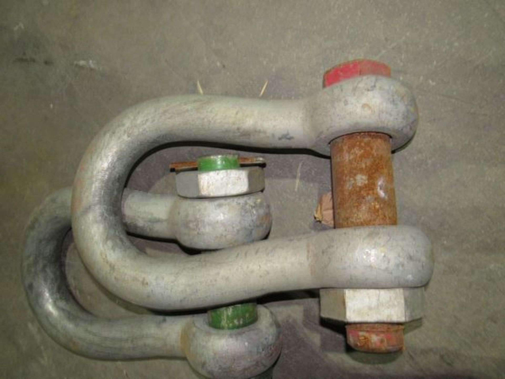 (approx qty - 10) Heavy Duty Shackles- MFR - Holland 65 Ton (1) 55 Gal Drum - Image 7 of 11