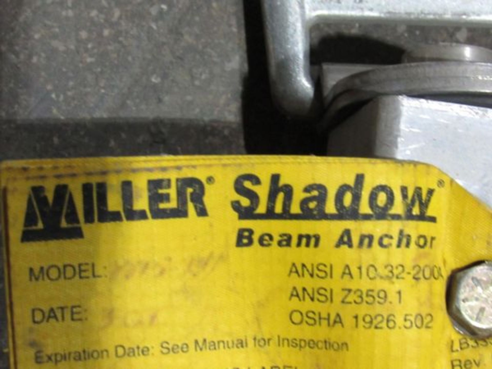 (qty - 6) Miller Shadow Beam Anchor- MFR - Miller 2' - Image 9 of 9
