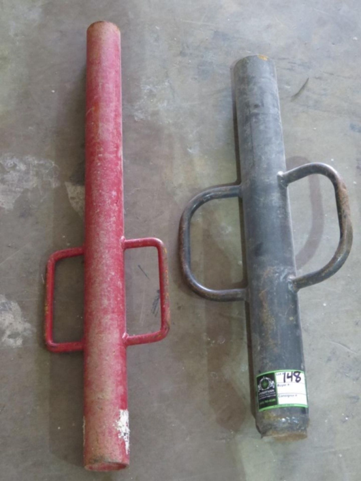 Post Drivers and T-Post Puller- (1) 36" 2-1/2" Opening (1) 30" 3" Opening (1) 24" 2-1/2" Opening (1) - Bild 3 aus 9