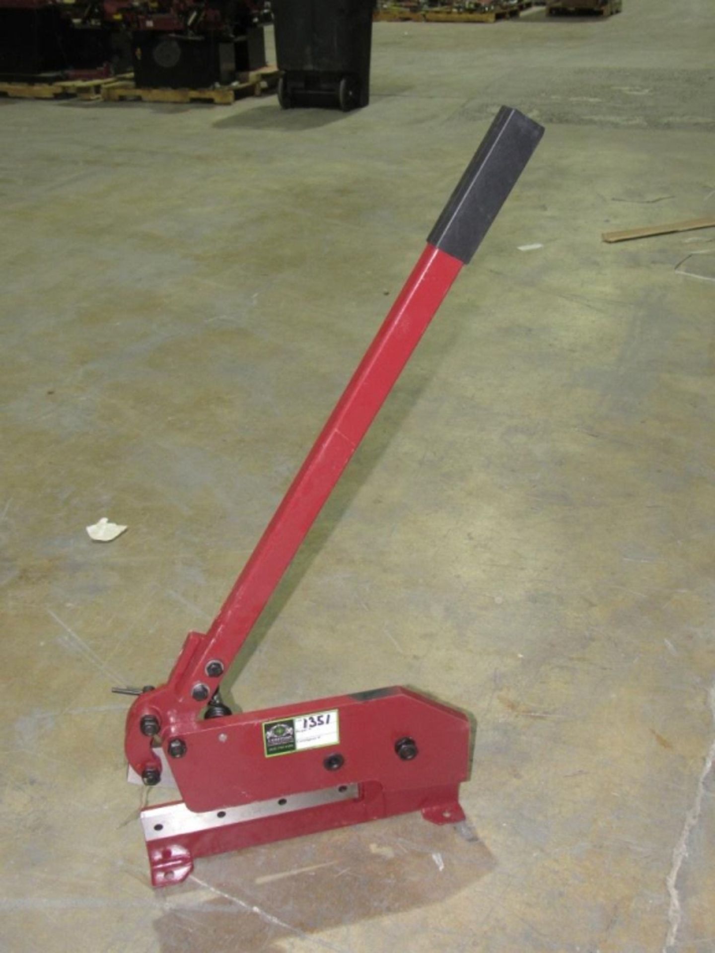 12" Manual Shear- MFR - Unknown 12"