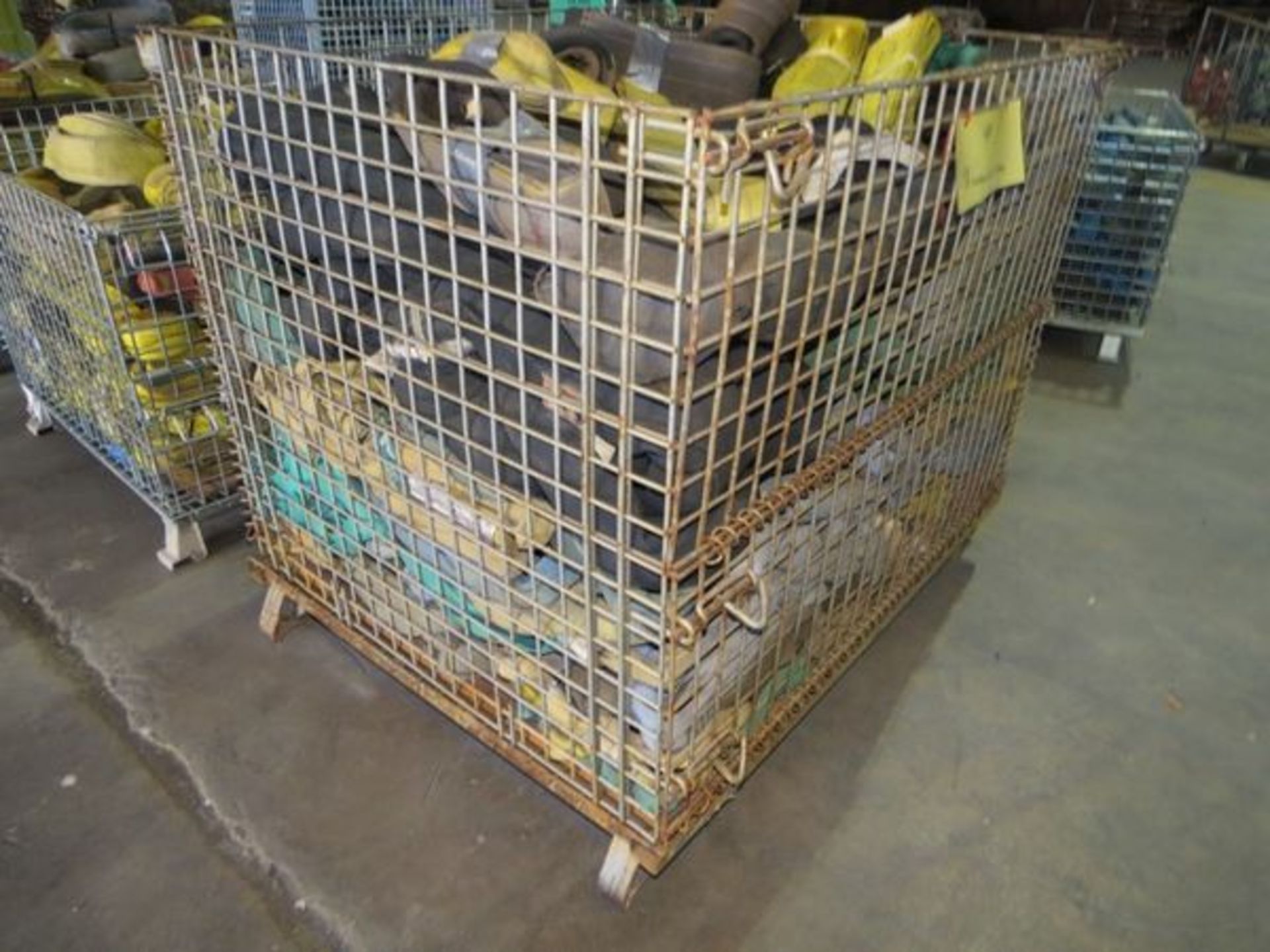 Warehouse Basket- MFR - Unknown 4' x 40" x 42" **Contents SOLD Separately in Lot #1191** - Image 3 of 7