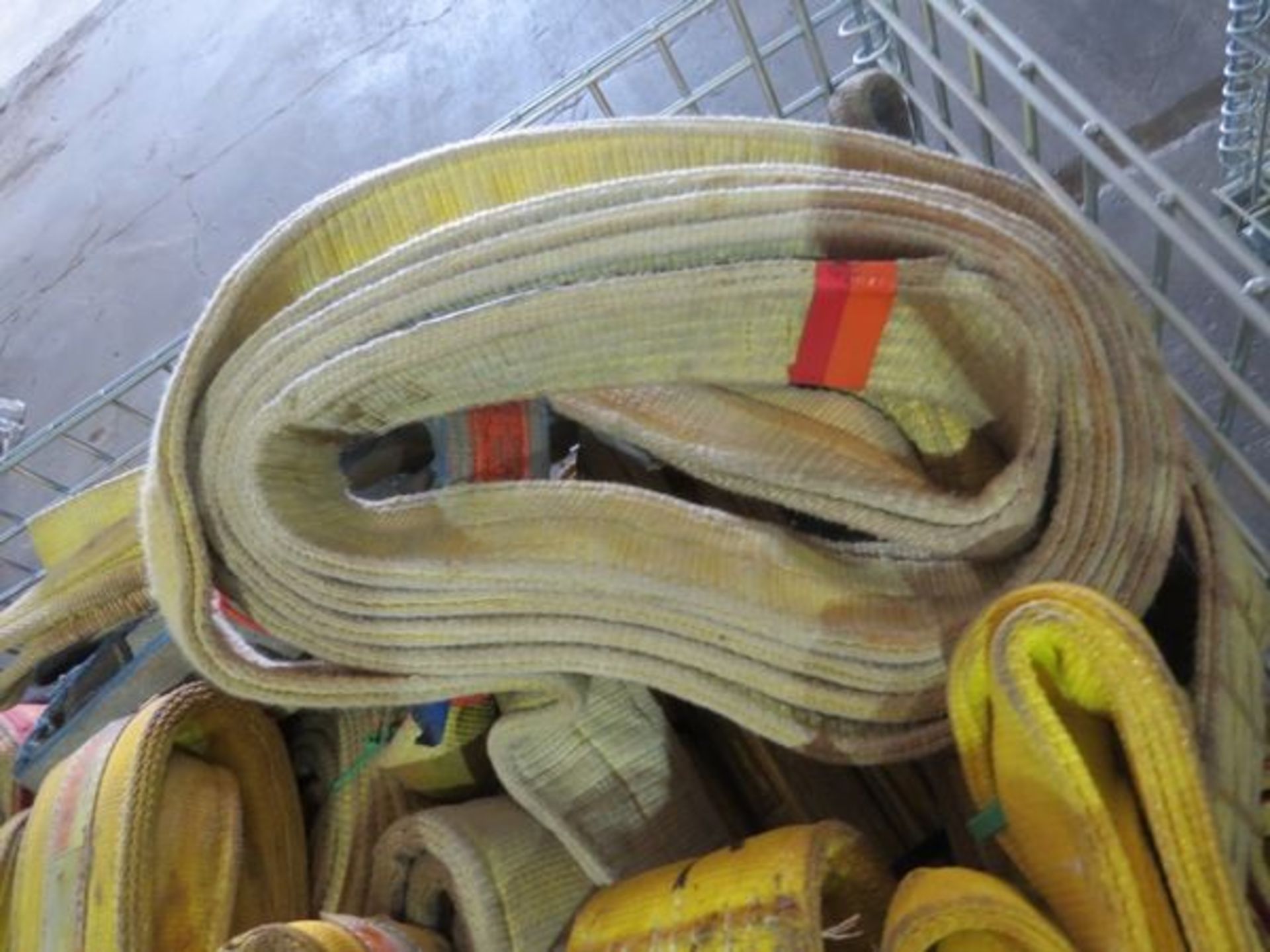 Assorted Nylon Lifting Slings- MFR - Liftall, QC21 Lengths Range From 4' to 10' 4" Wide **Basket - Image 4 of 8