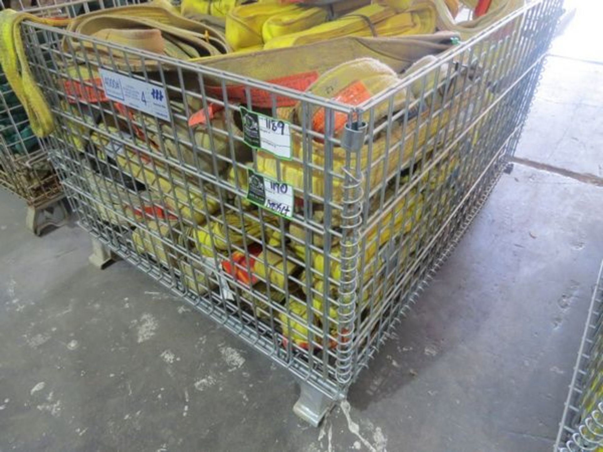 Warehouse Basket- MFR - Nashville Wire- 41" x 4' x 31" **Contents SOLD Separately in Lot #1189** - Image 2 of 9