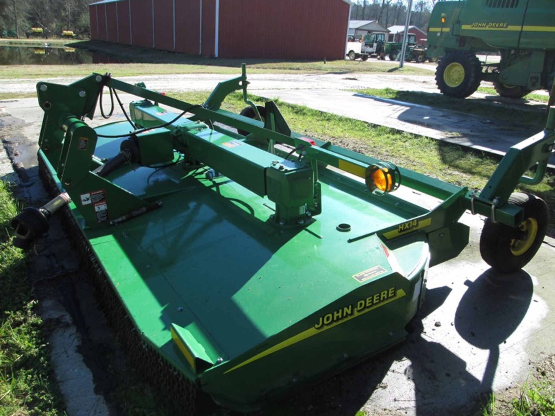 JD HX 14 bush hog  like new vin# 1P0HX14DEDP026620 - Image 4 of 4