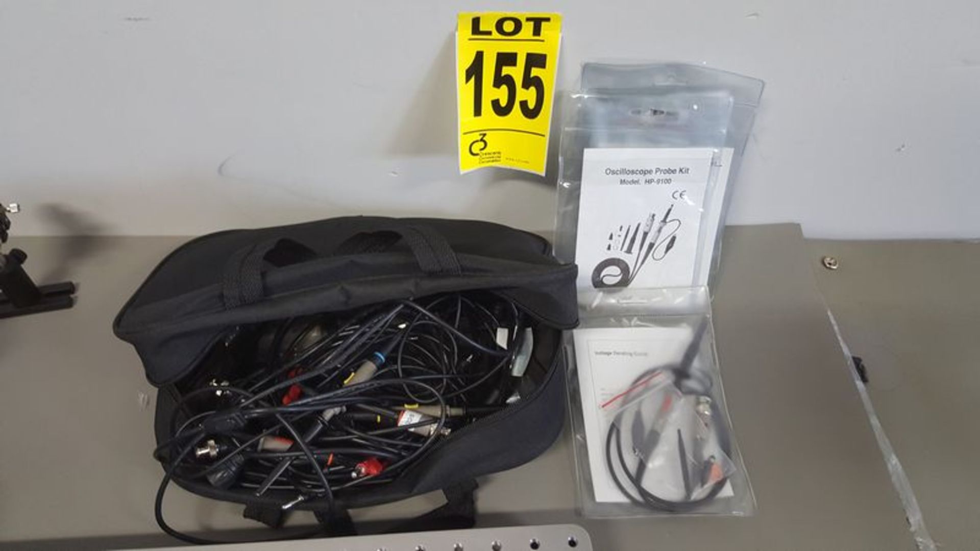 Assorted oscilloscope accessories incl.HP-9100 probe kits - Image 2 of 2