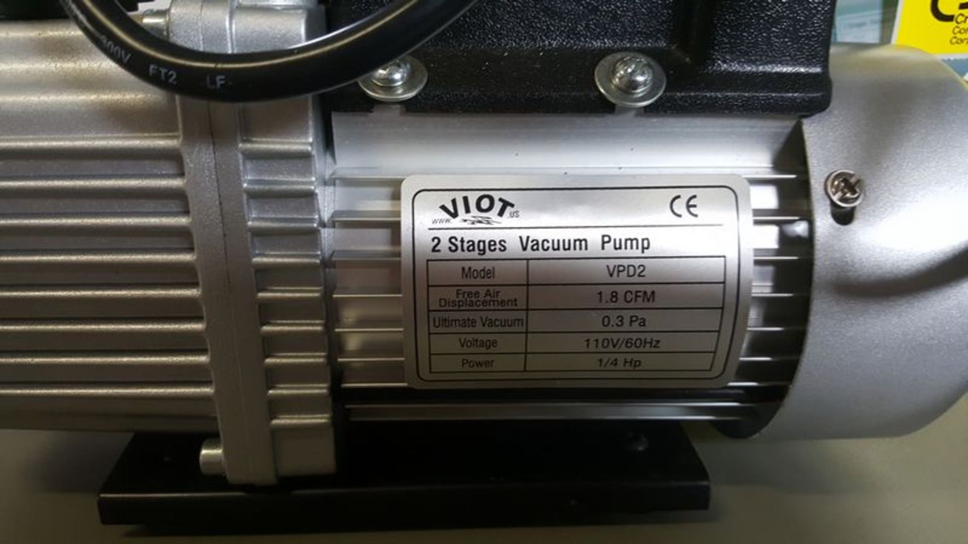 "Viot" 0.25H.P vacuum pump - Image 2 of 2