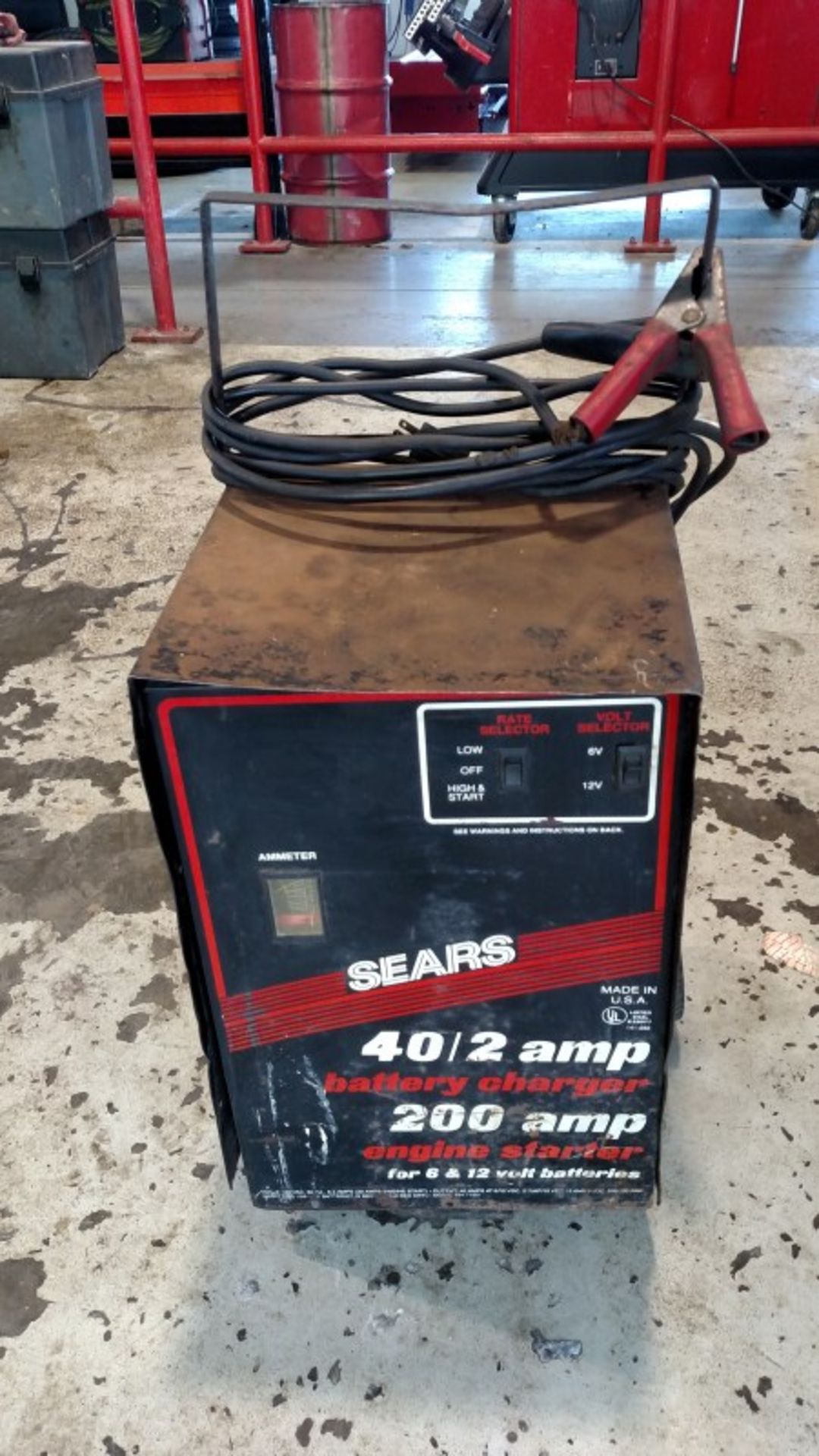 Sears 40/2/200 amp Battery Charger and Engine Starter