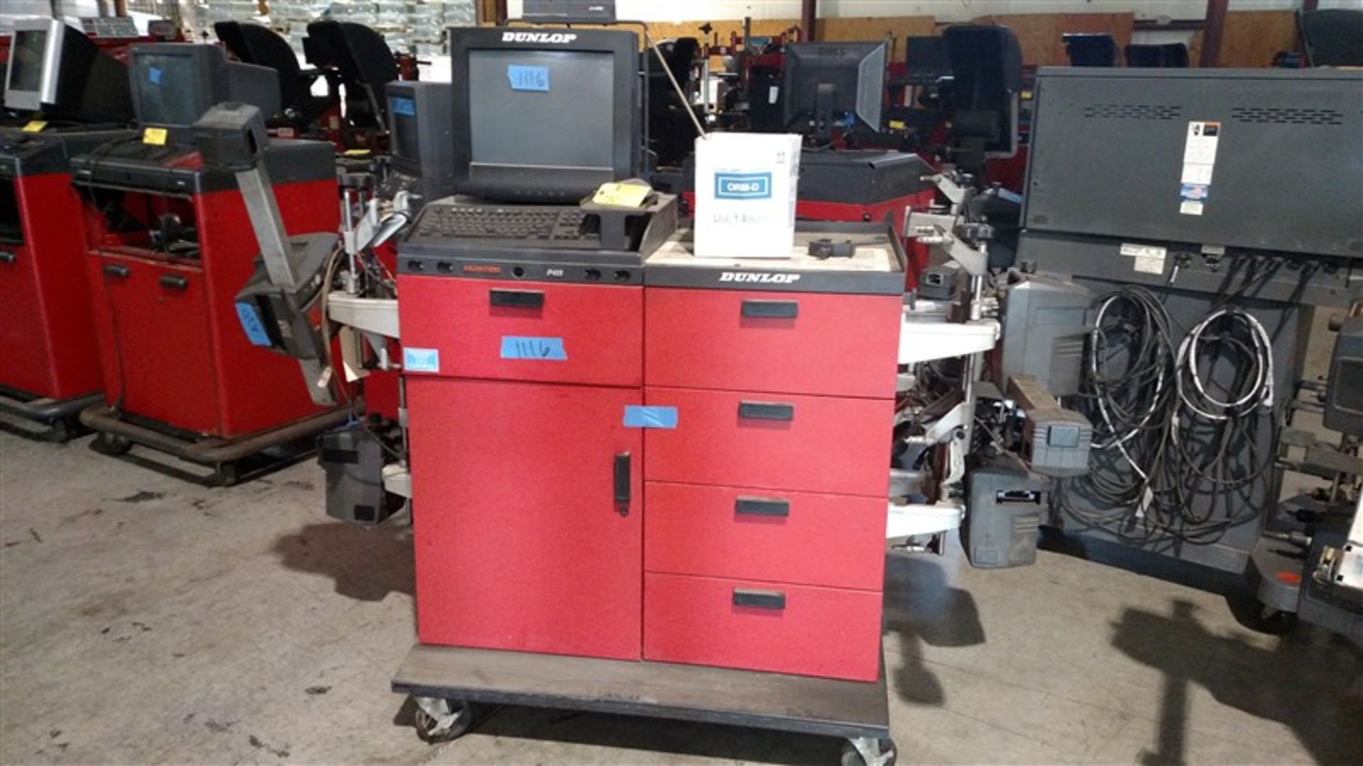 Hunter P411 Aligner Cabinet