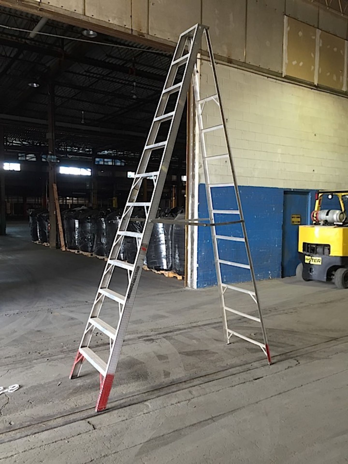 ALUMINUM LADDER -12 STEP