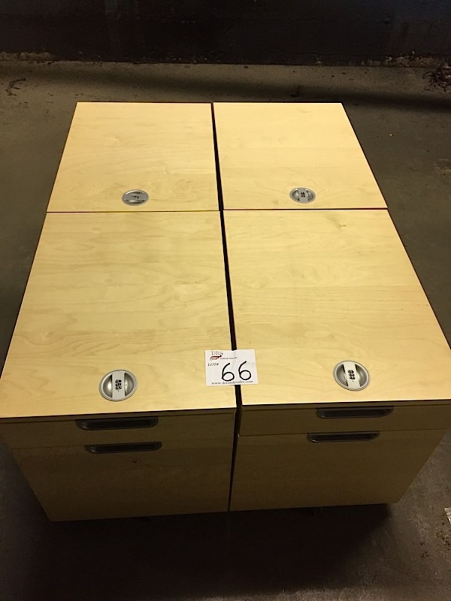 UNDER DESK FILE CABINET (BIDDING IS PER CABINET, MULTIPLIED BY QUANTITY)