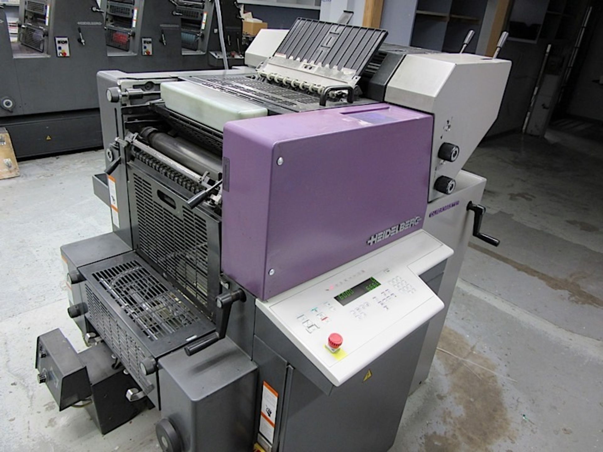 HEIDELBERG (OM-46-2) 2 COLOR OFFSET PRESS - Image 4 of 9