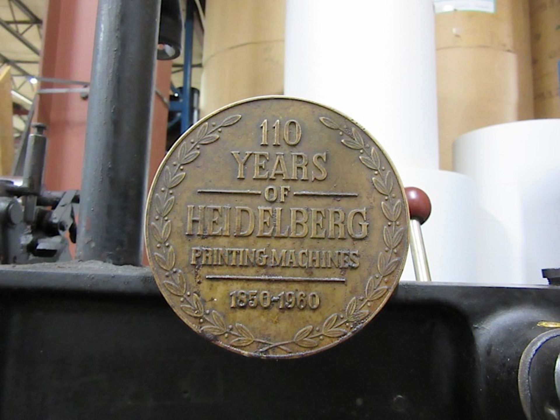 HEIDELBERG LETTER PRESS - Image 2 of 6