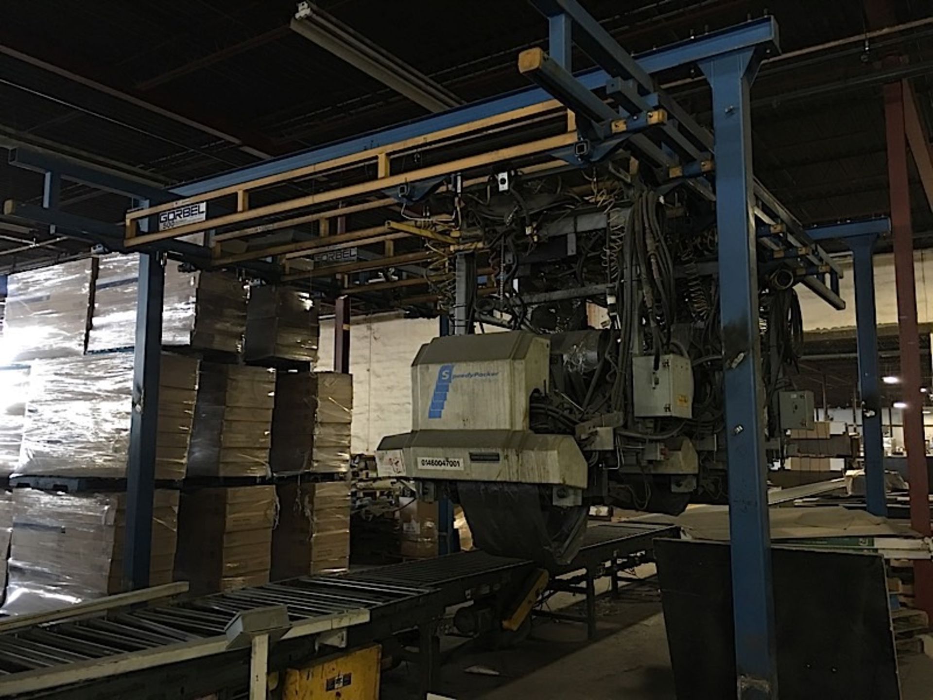 SPEEDY PACKER FOAM PACKING LINE (INCLUDING GORBEL FRAME STRUCTURE) - Image 6 of 11
