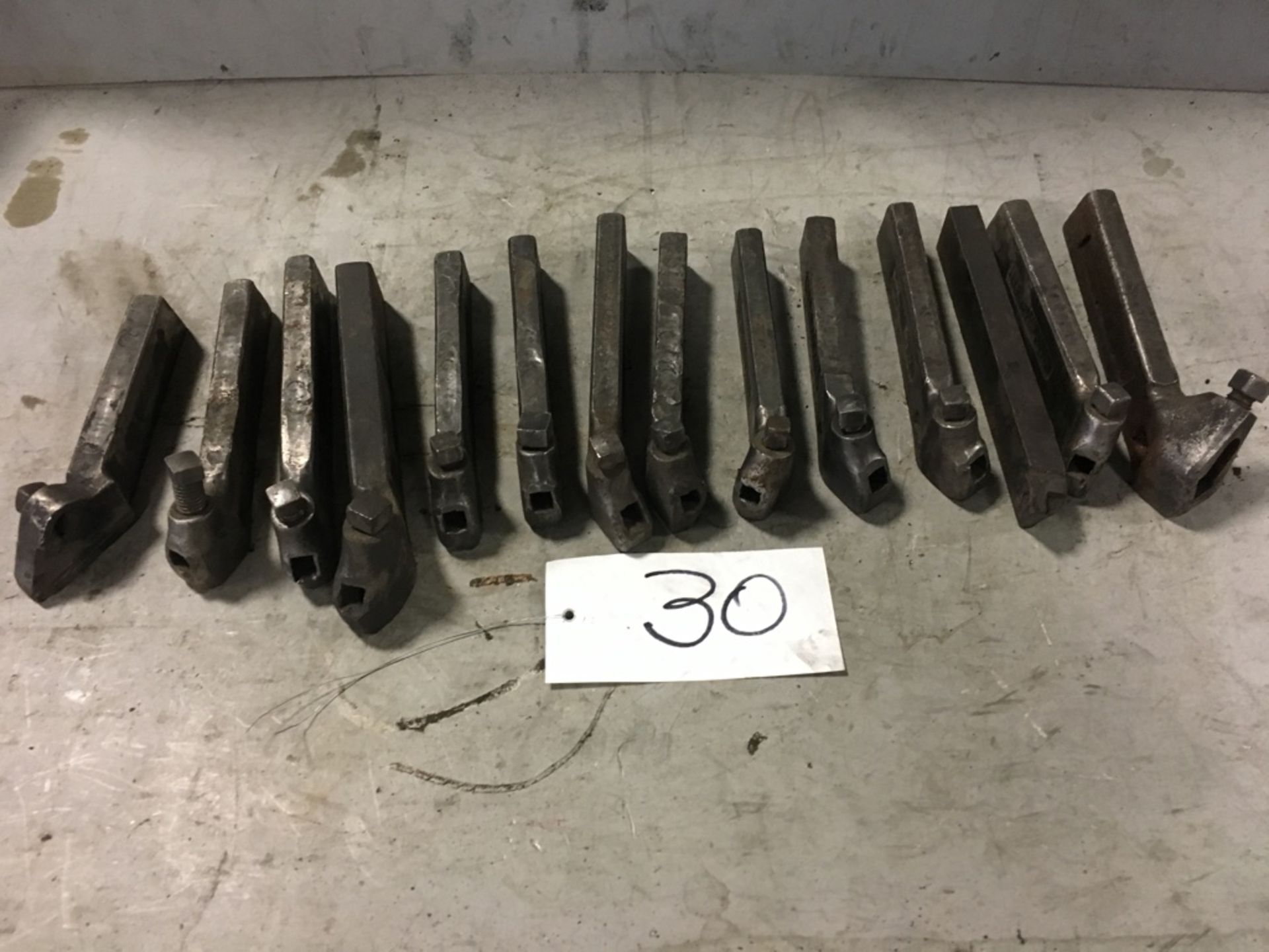 Assorted lathe tool holders