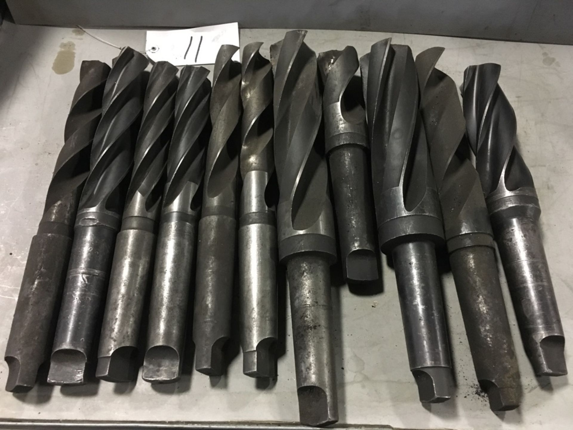 (11) drill bits, various types, sizes and conditions