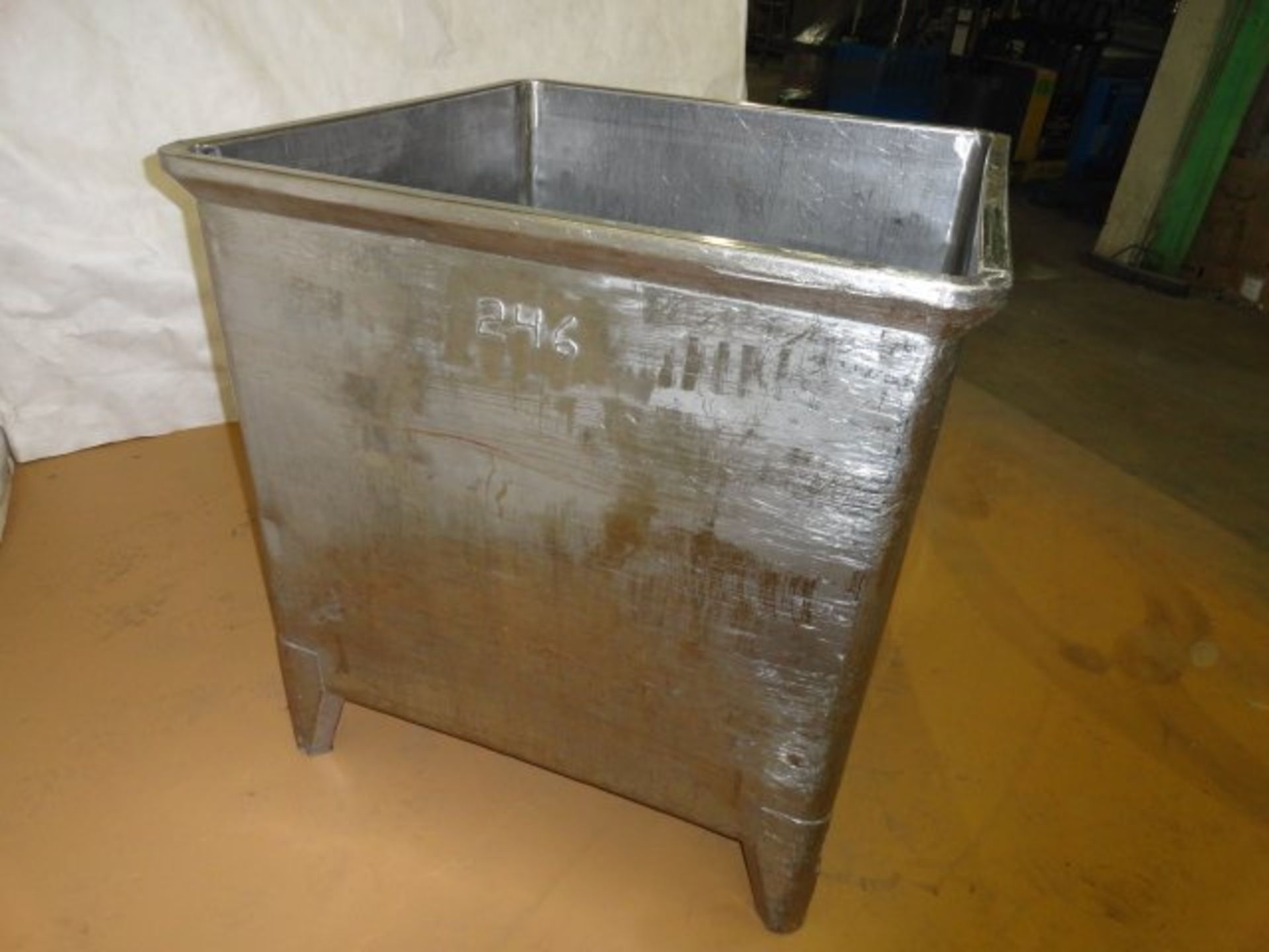 Stainless Steel Vat; 40" L x 40" W x 38"D. - Image 3 of 4