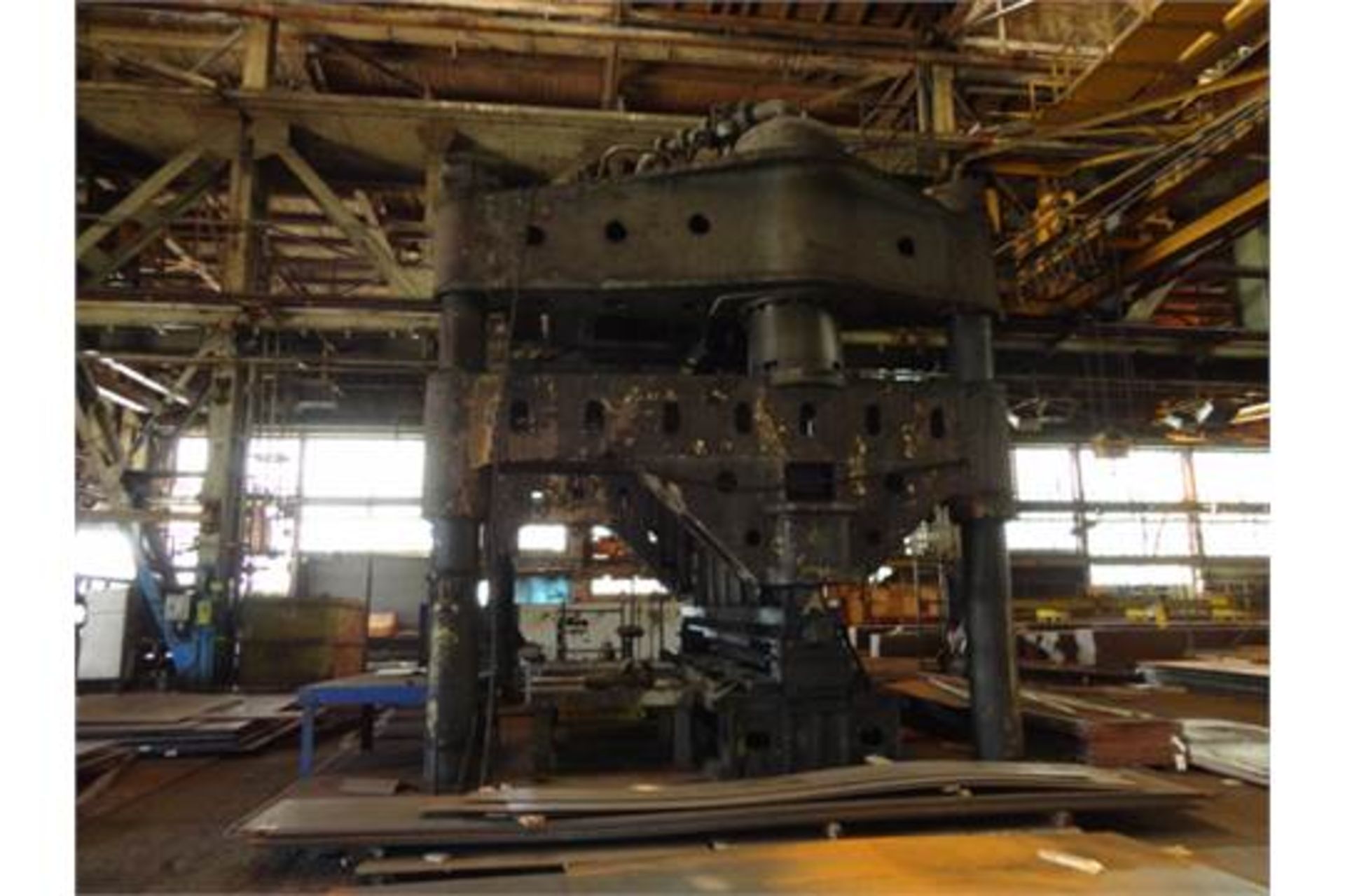 SouthWark 1500 Tons Keel Bender Press ( Buyers Responsible For Loading ) - Image 3 of 3