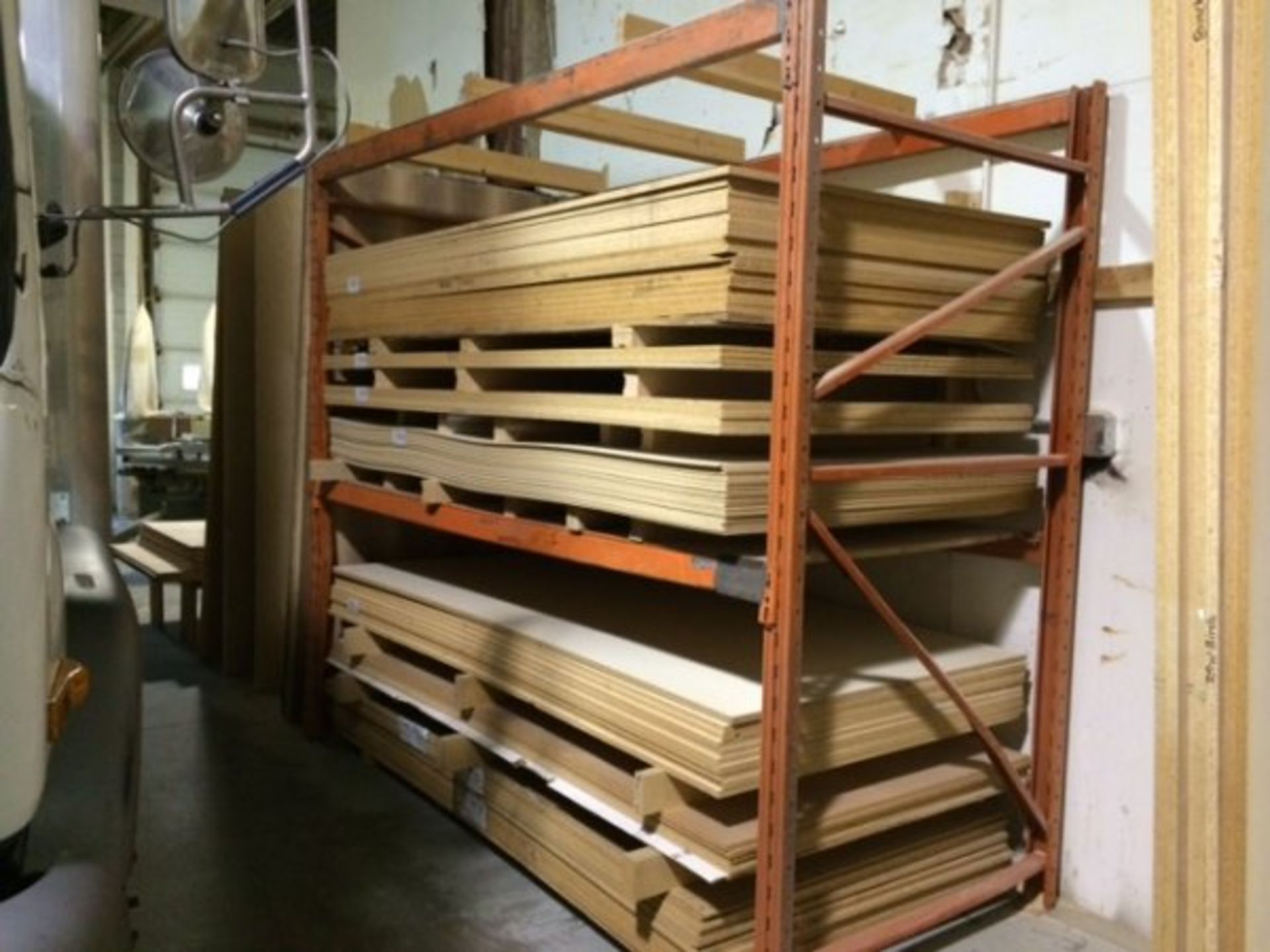 2 SECTIONS PALLET RACKING