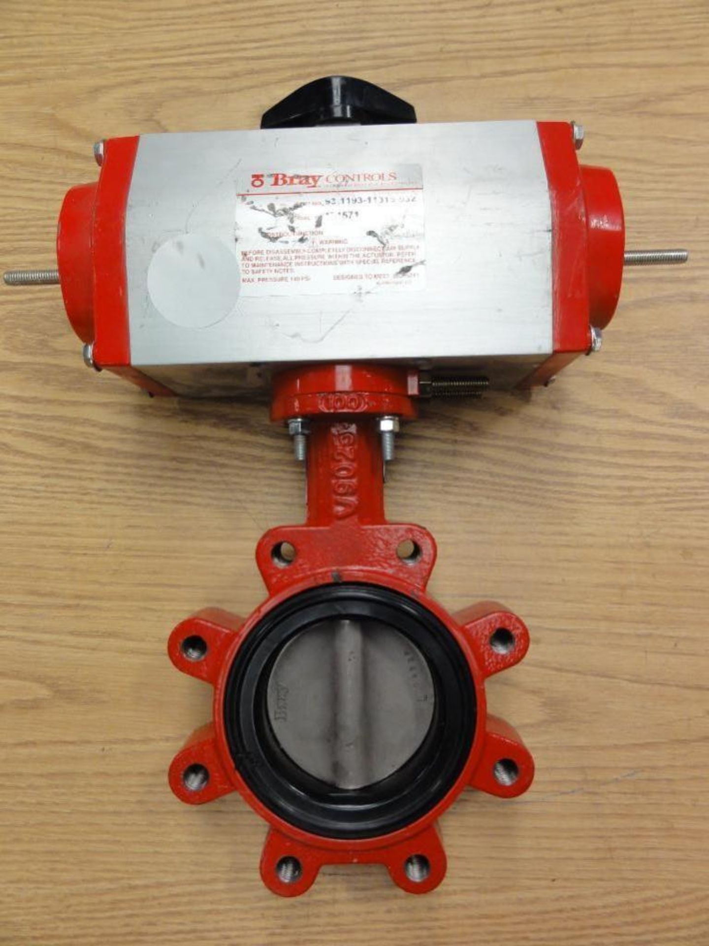 Bray 4" Butterfly Valve and Controller Model 93-1193-11315-532
