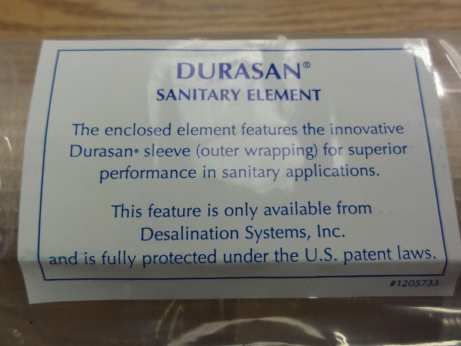 (3) NEW Duratherm HWS R02526, Hot Water Sanitizable Elements, 2-1/2" Diameter x 24" Length - Image 4 of 6