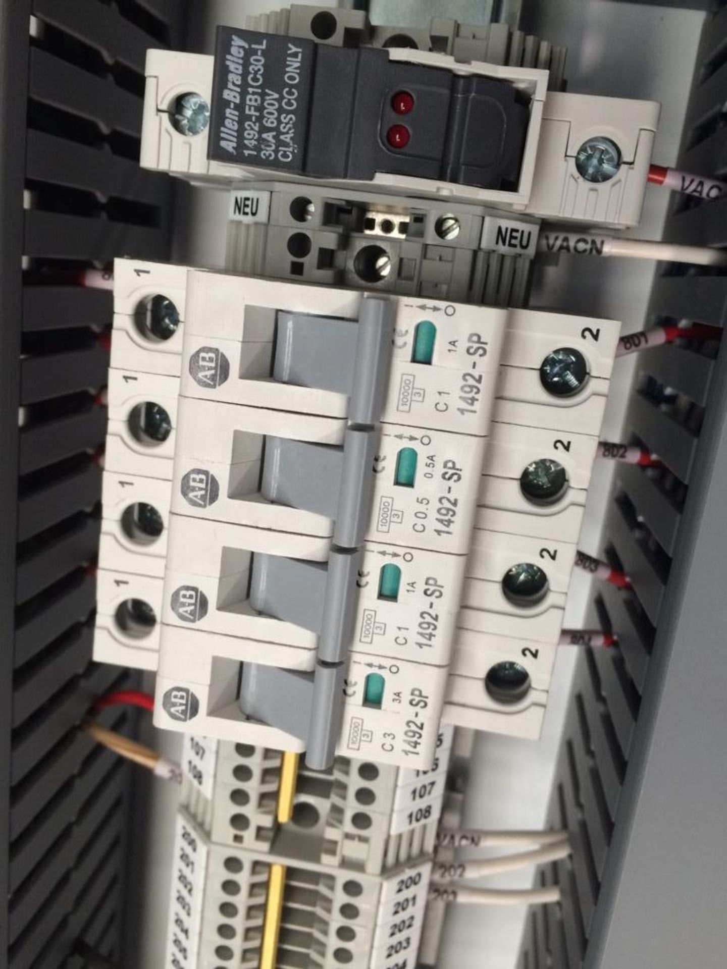 Hoffman Enclosure with AB Allen Bradley PanelView Plus 400 Cat Num A302410LP Material Steel Size 30. - Image 14 of 20