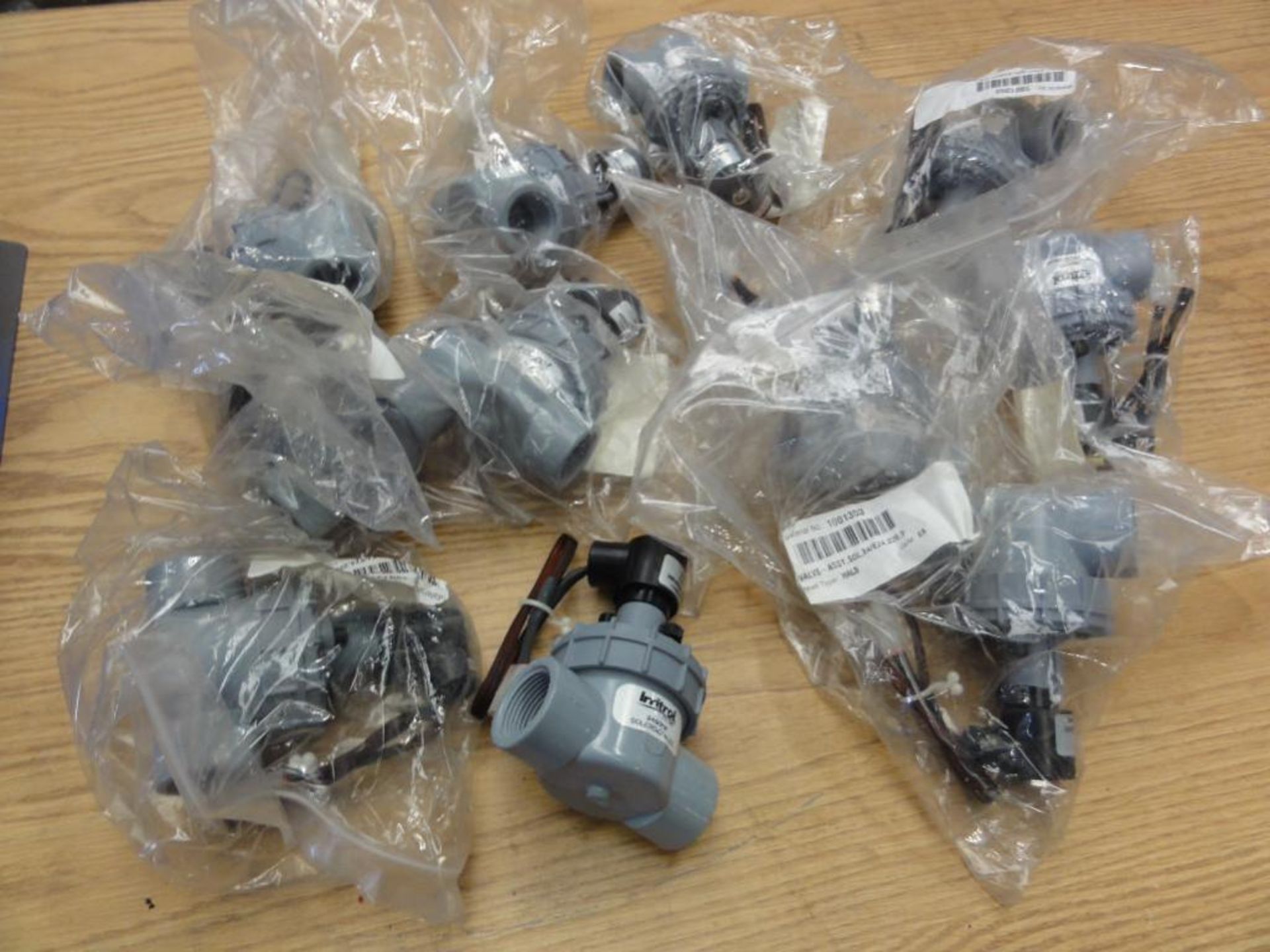 (11) NEW Irritrol Solenoid Valves, Model 2400TF, 1" Thread, 240VAC Solenoid