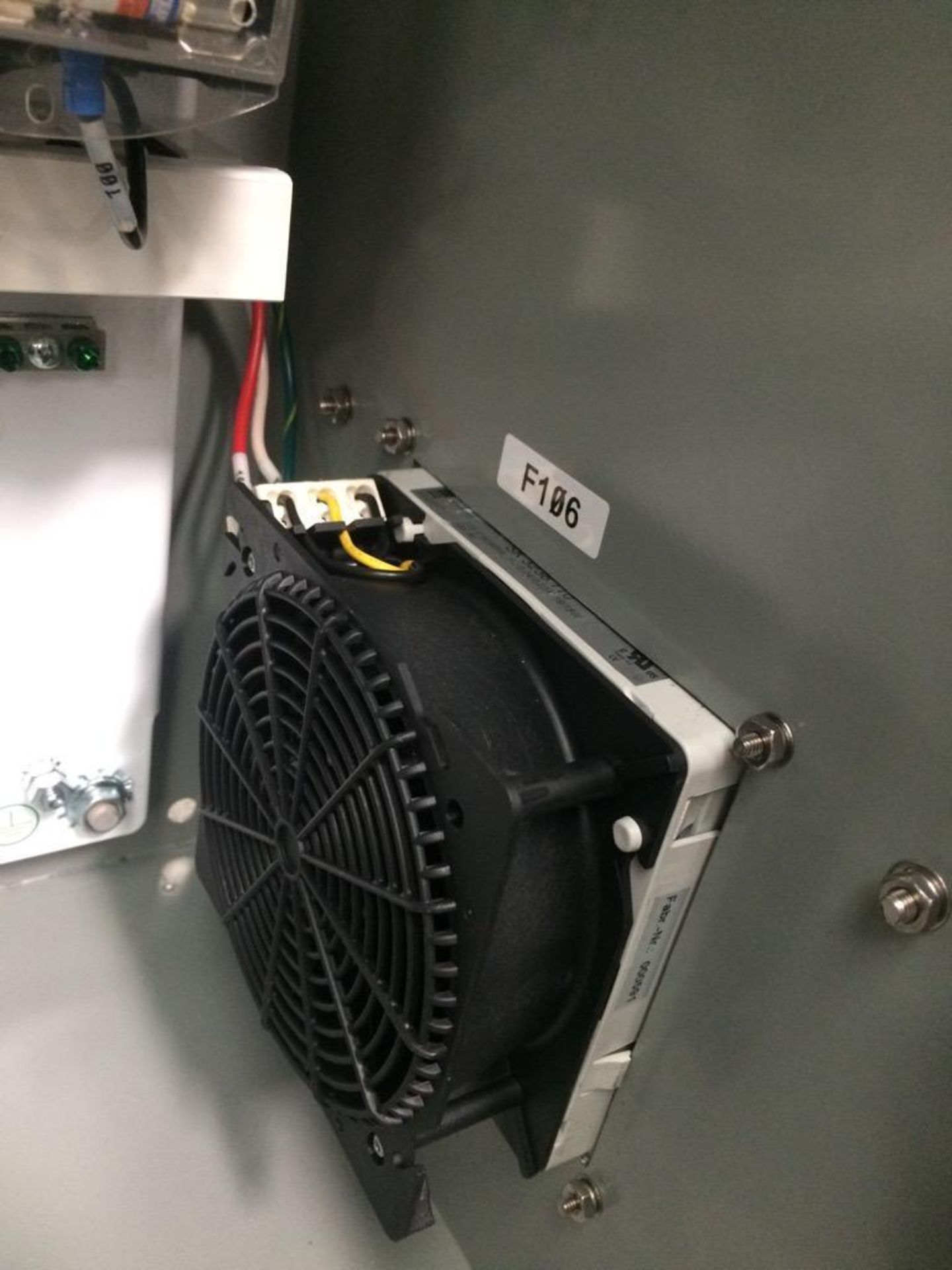 Never Installed TCP 25HP ABB VFD Enclosure Serial Number 120313-00 Includes Cooling Fans, Breakers, - Image 8 of 13