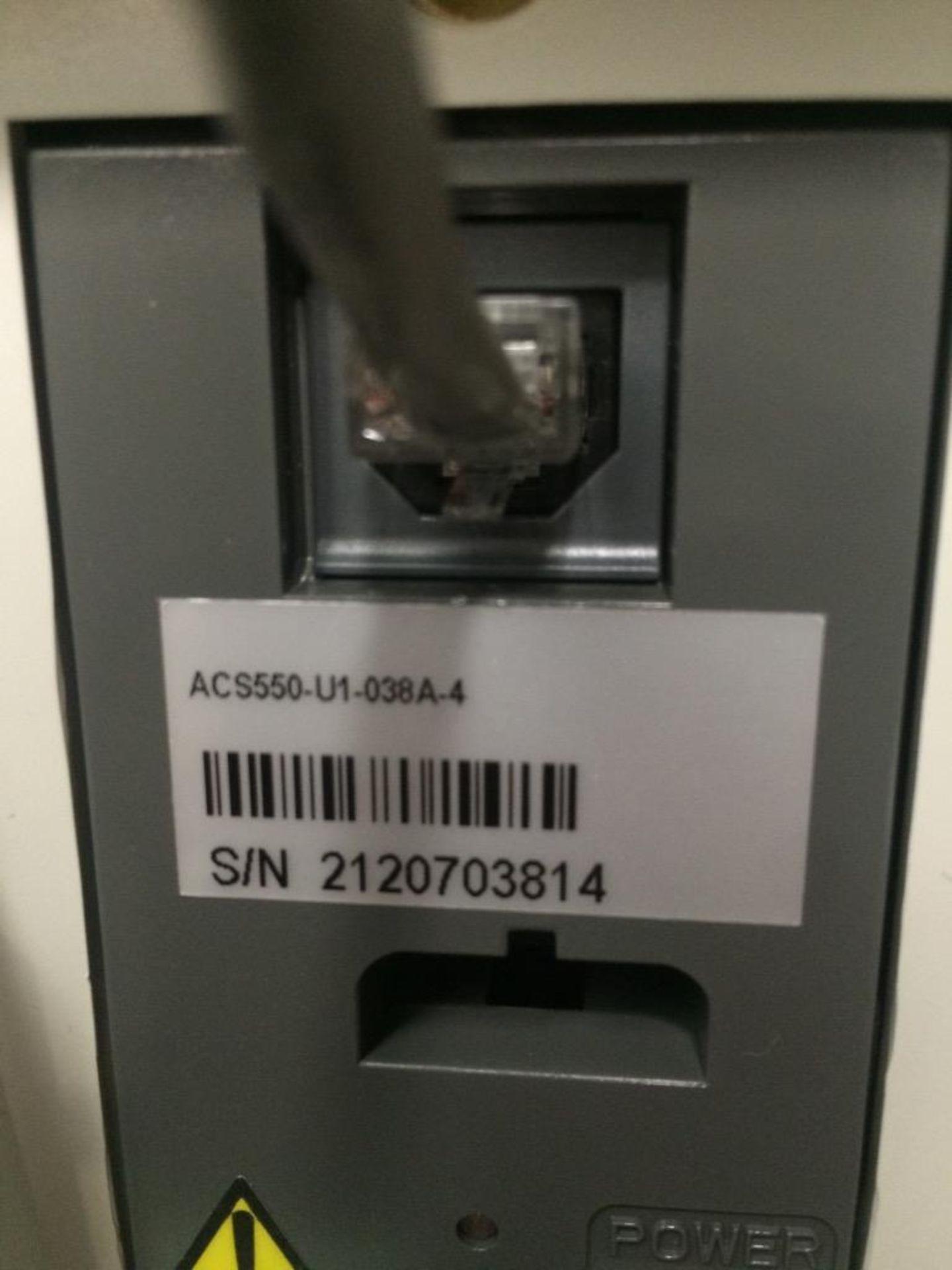 Never Installed TCP 25HP ABB VFD Enclosure Serial Number 120313-00 Includes Cooling Fans, Breakers, - Image 10 of 13
