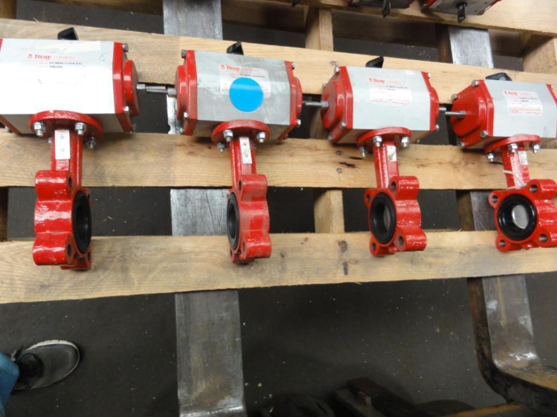 (4) 2" Bray Butterfly Valves and Controllers, model 92-0830-11310-532 - Image 2 of 8