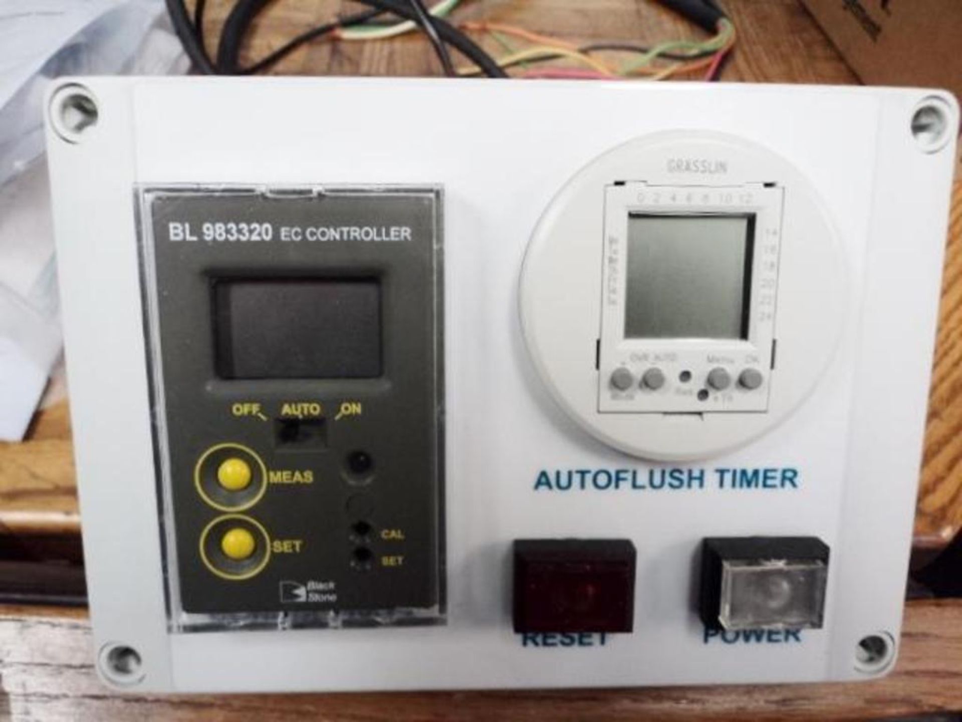 Hach Blackstone EC ControllerModel: BL 983320 Options: Conductivity Meter, Grasslin Auto Flush Time