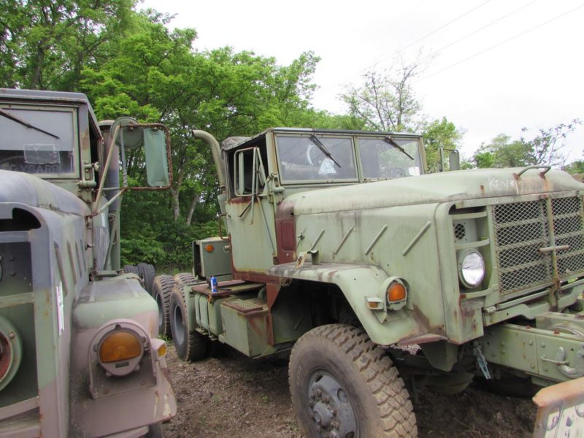 American General M932 5-ton 6x6 road tractor, w/winch - Image 4 of 6