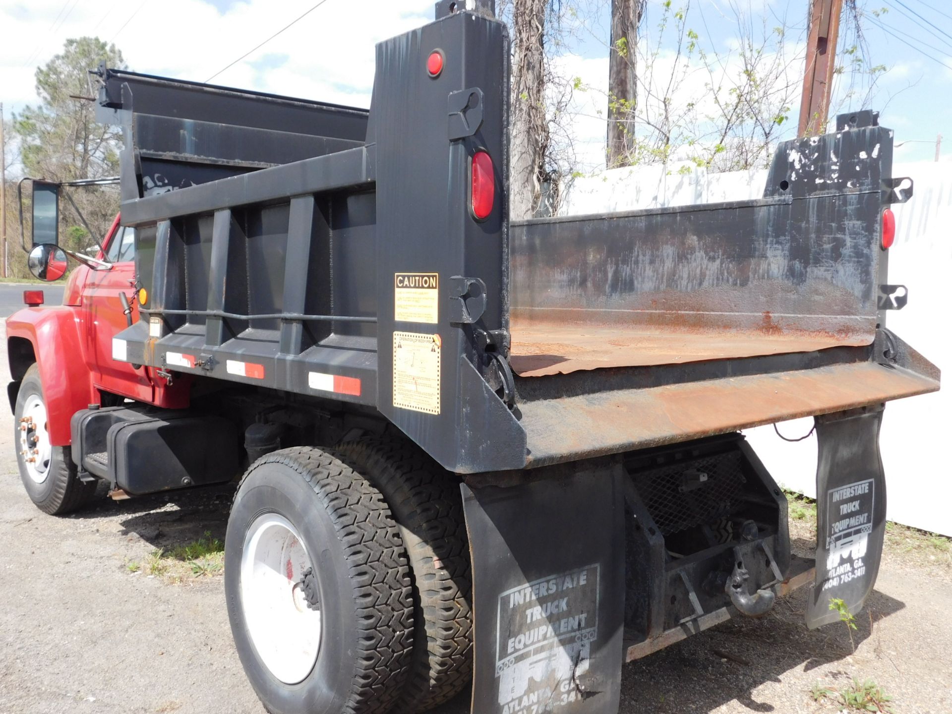 1988 Ford F-Series, single axle dump, diesel, automatic, odo 17,950, - Image 3 of 8