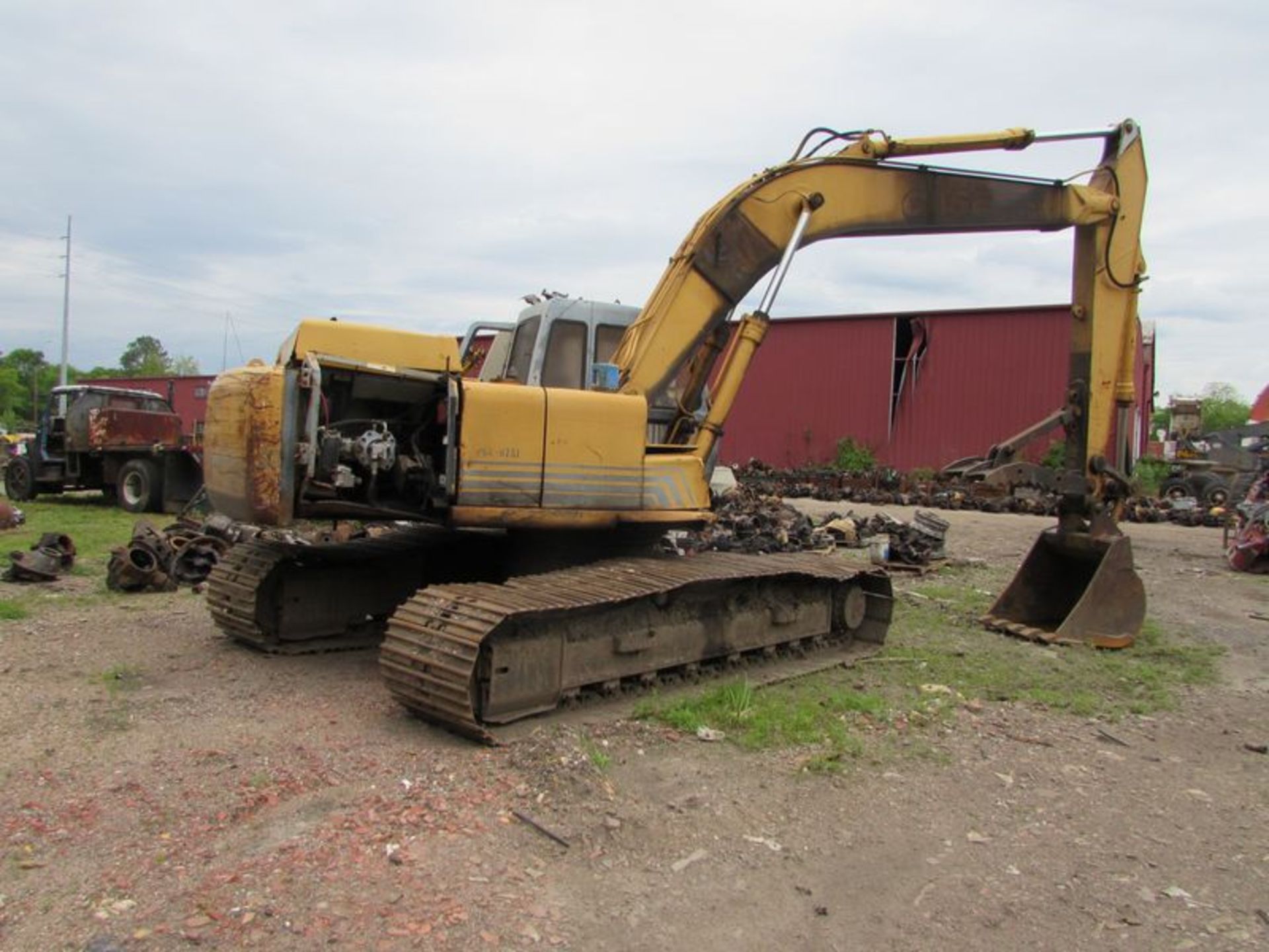Case 9030B Hydraulic Excavator, thumb, 36" bucket, s/n DAC0301080 - Image 4 of 5