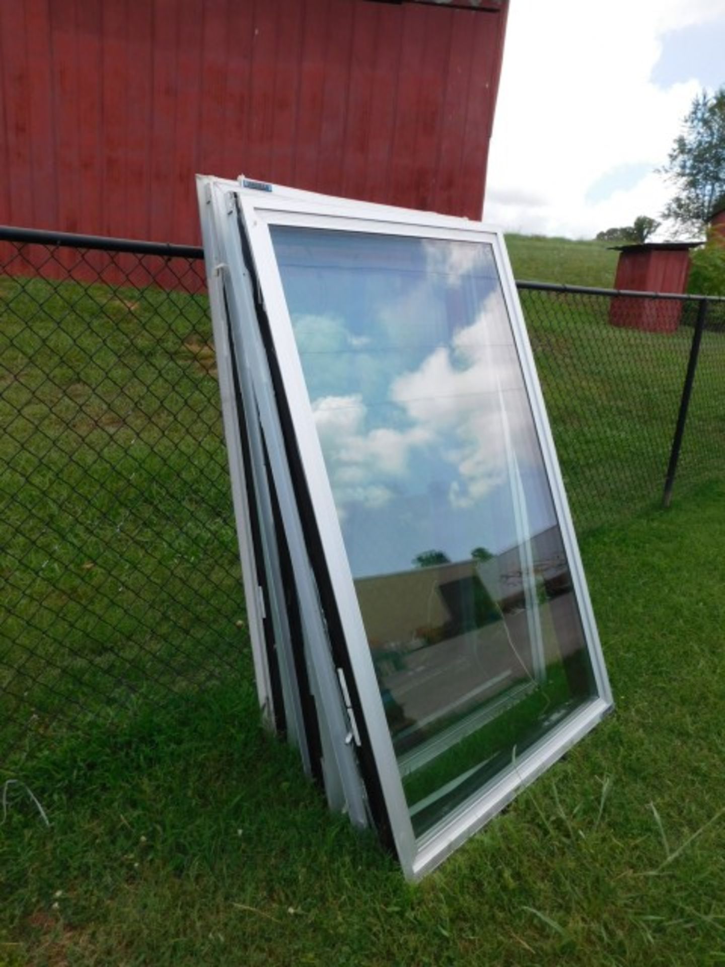 (3) Styleline 39" X 66" 3-Pane Heated Windows