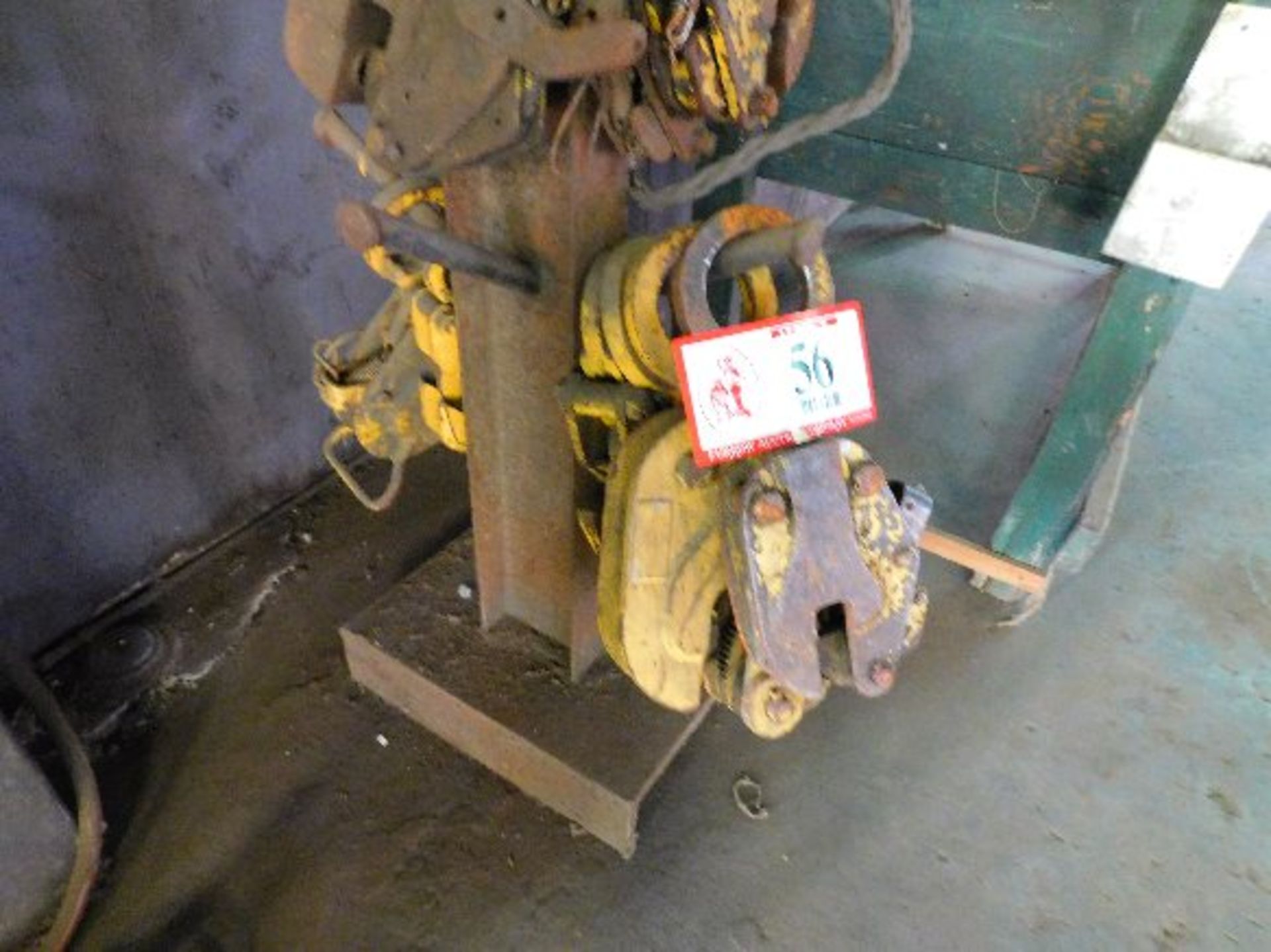 (6) Plate Steel Lift Clamps