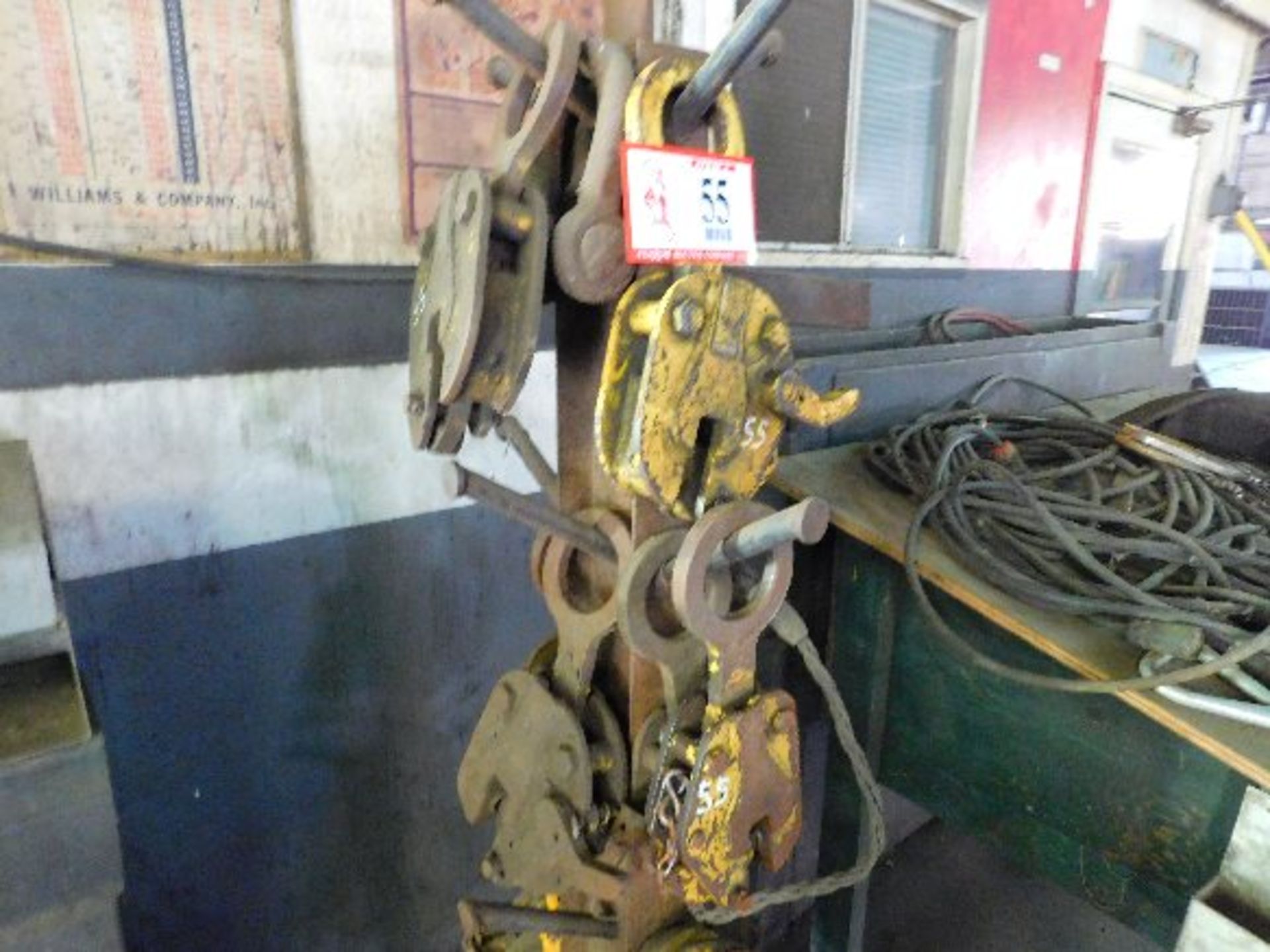 (6) Plate Steel Lift Clamps