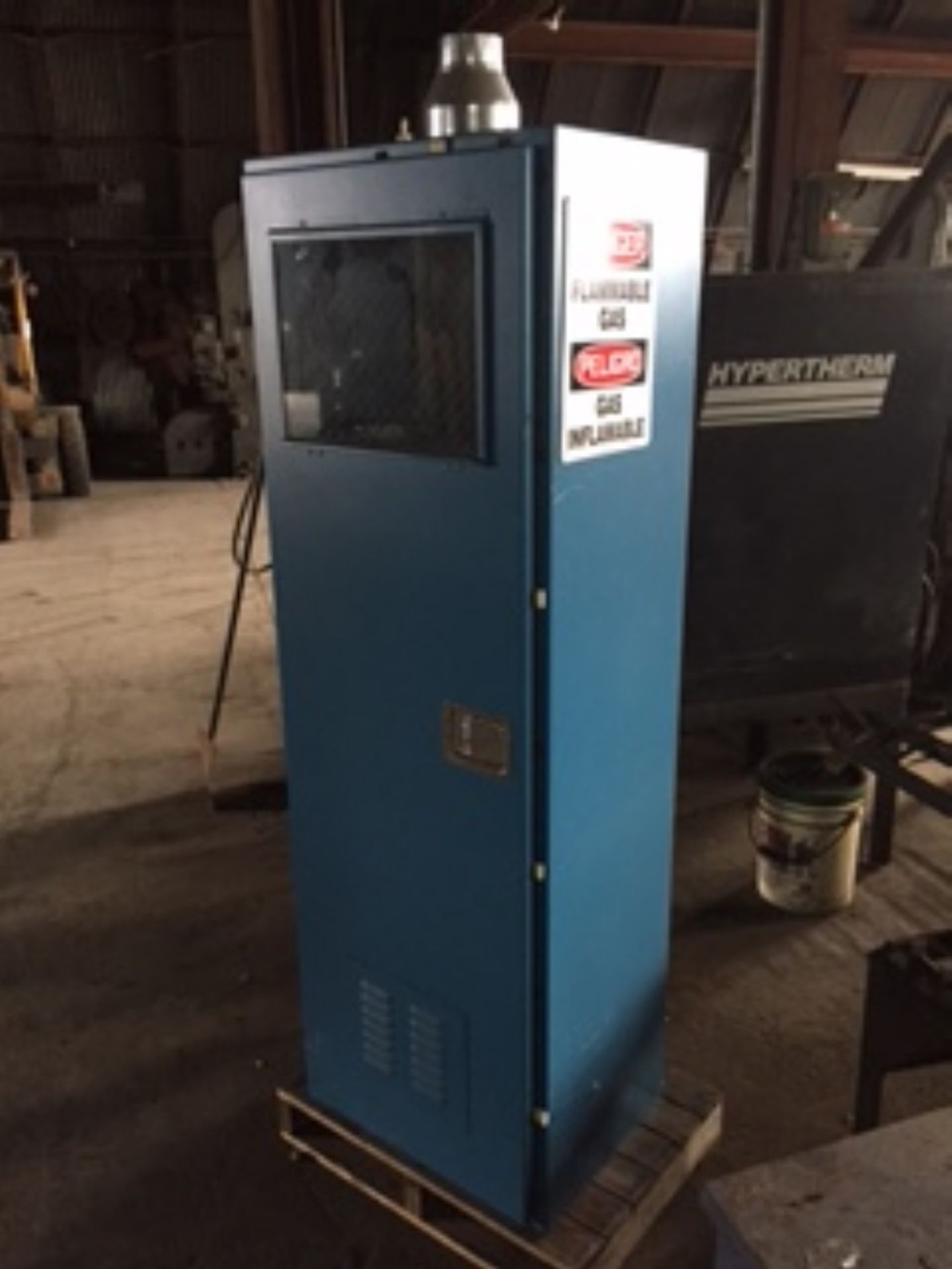 Bented Oxygen/Acetylene Bottle Cabinet