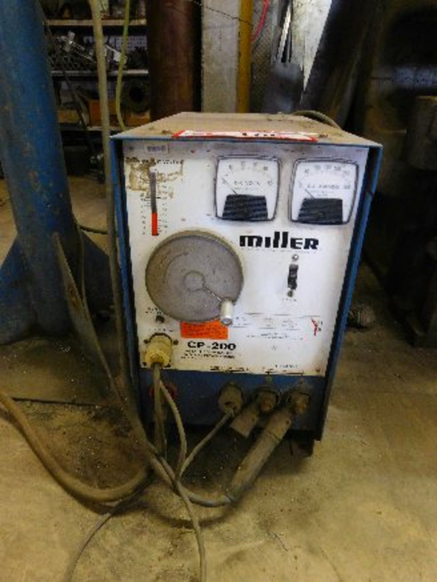 Lincoln CP200, 200 AMP, 230/460 Volt DC Arc Welding Power Source, W/Miller Wire Feed and Boom