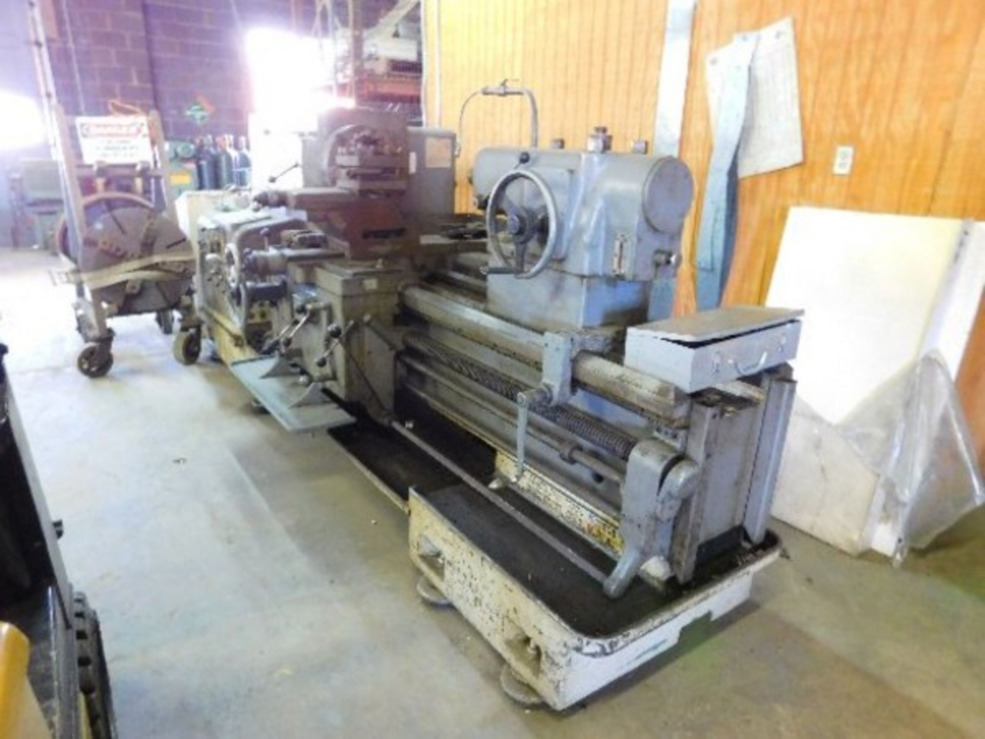 American Engine Lathe 30" Swing, 60" Between Center, 2 1/2" Hole Through, W/Extra 4 Jaw Chuck, - Image 2 of 2