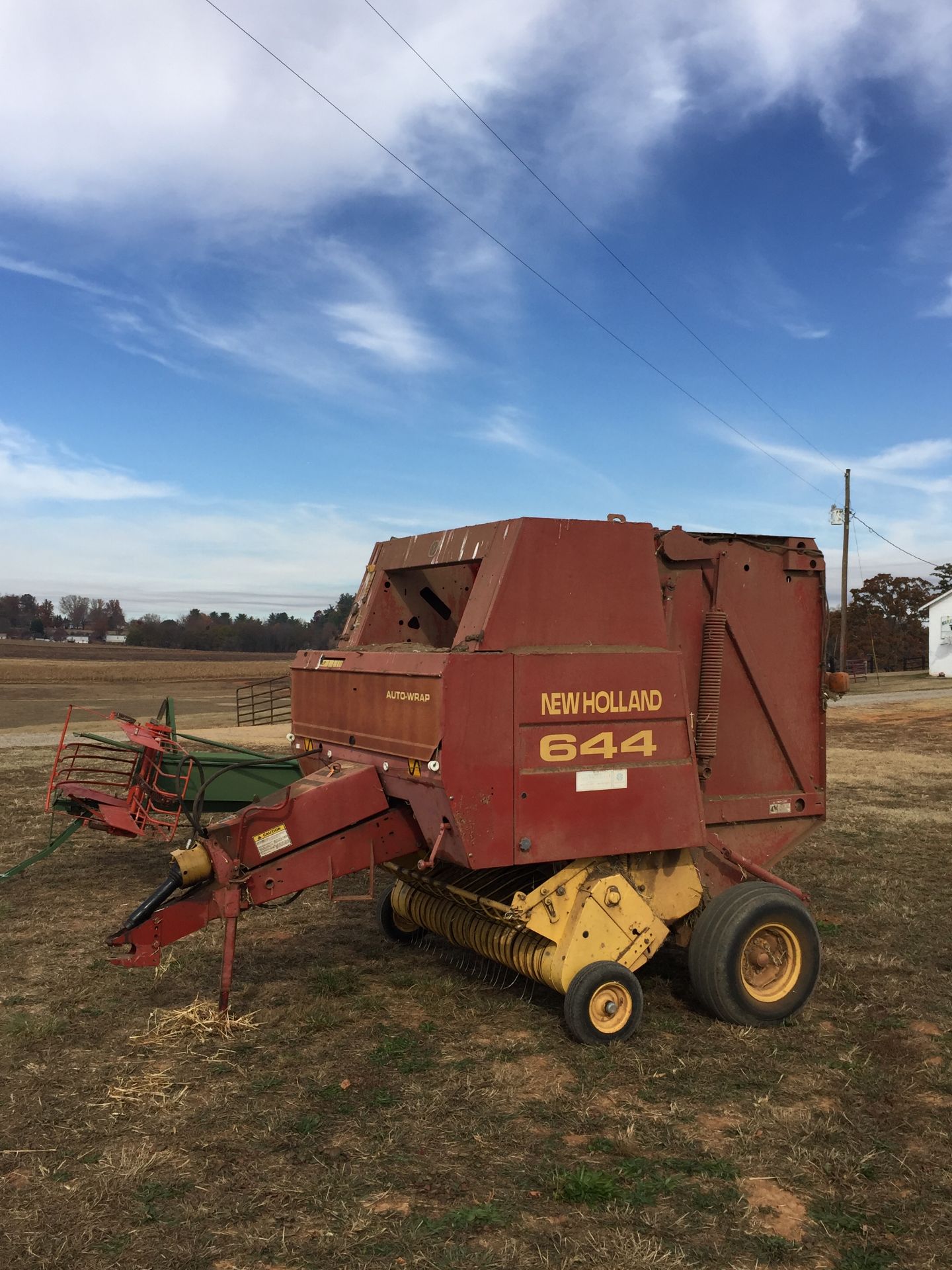 New Holland 644 Round Baler, (1998) s/n 931734 - Image 4 of 4