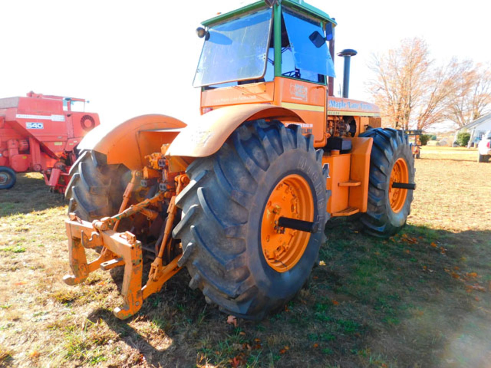 John Deere 8630 Articulated Tractor, Cab/Heat/Air,3-remotes, quick attach, (engine locked) - Image 3 of 4