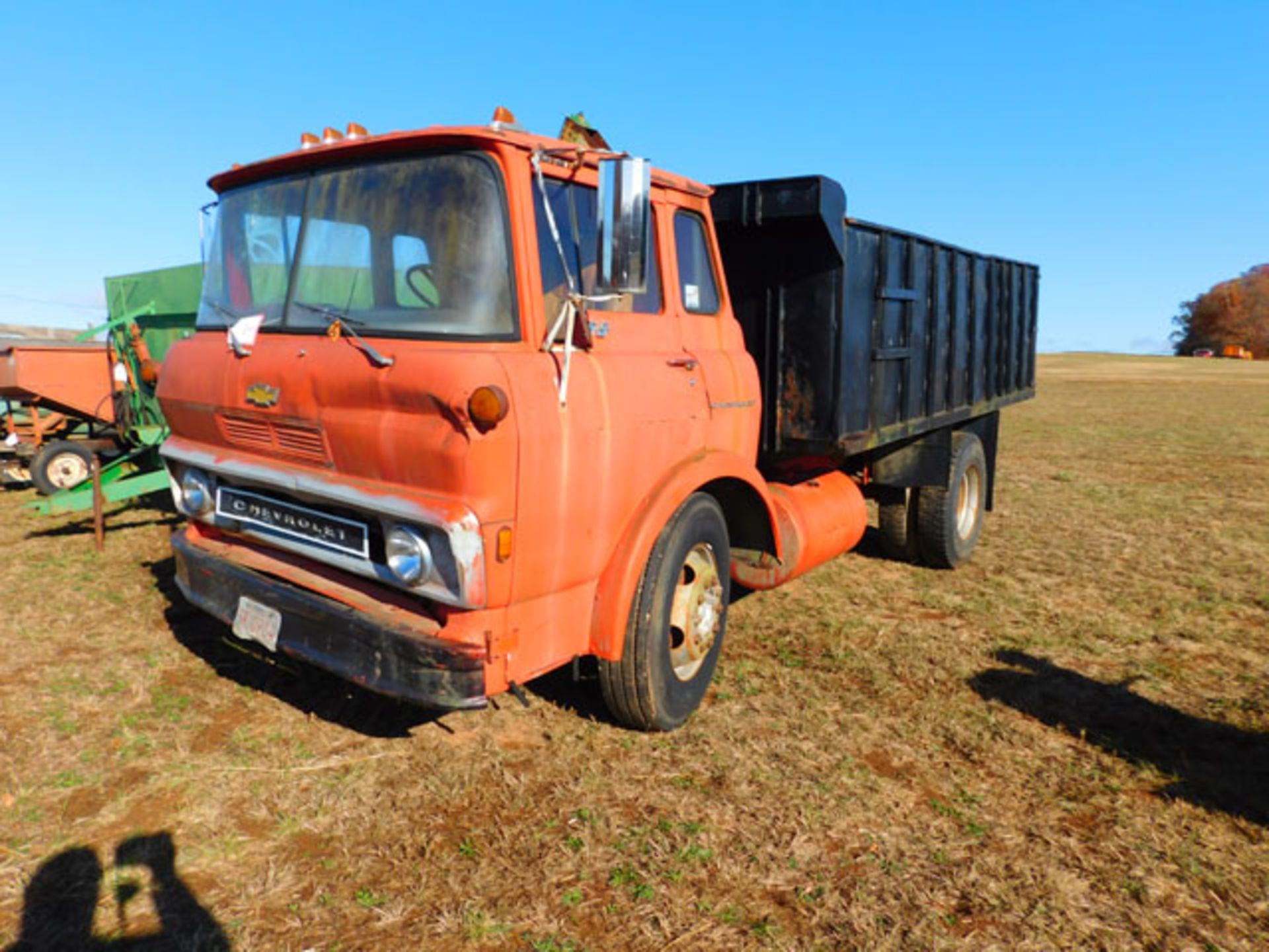 Chevrolet 65 Grain Truck, V-8, "Farm Use Only" No Title Ever (no brakes)