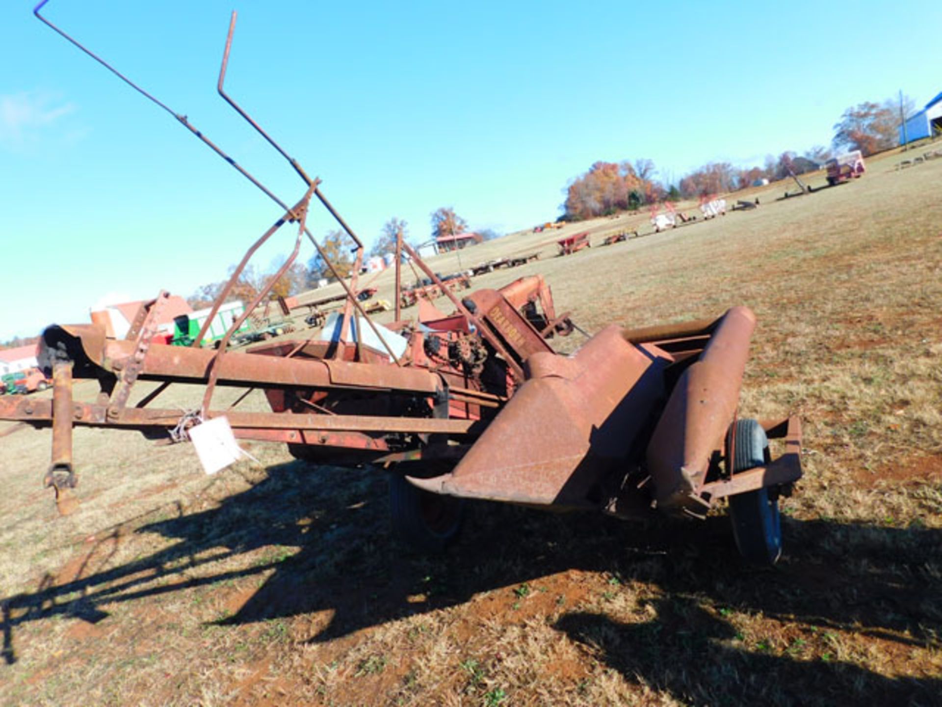 Antique 1-Row Corn Picker