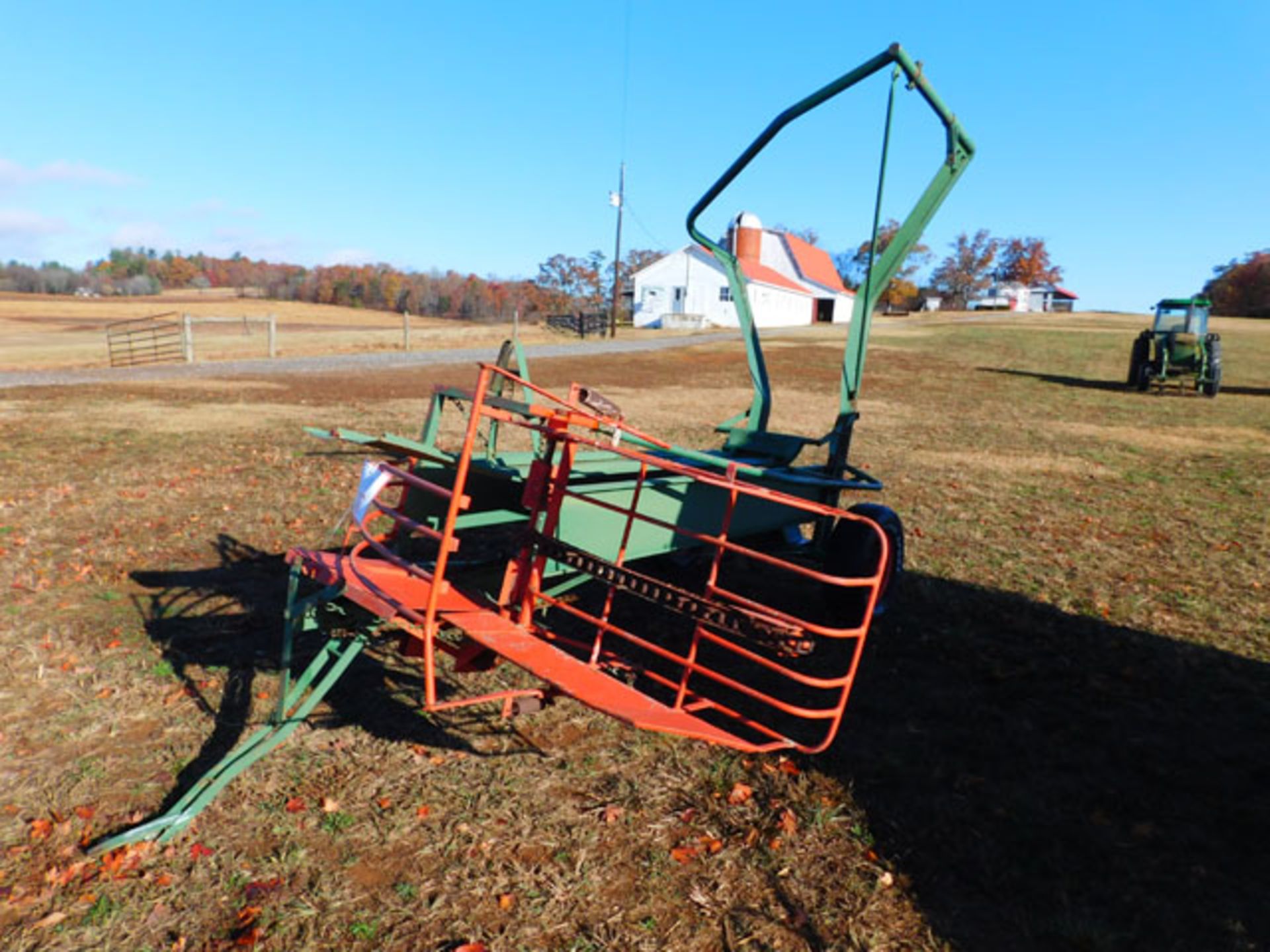 Antique Bale Loader