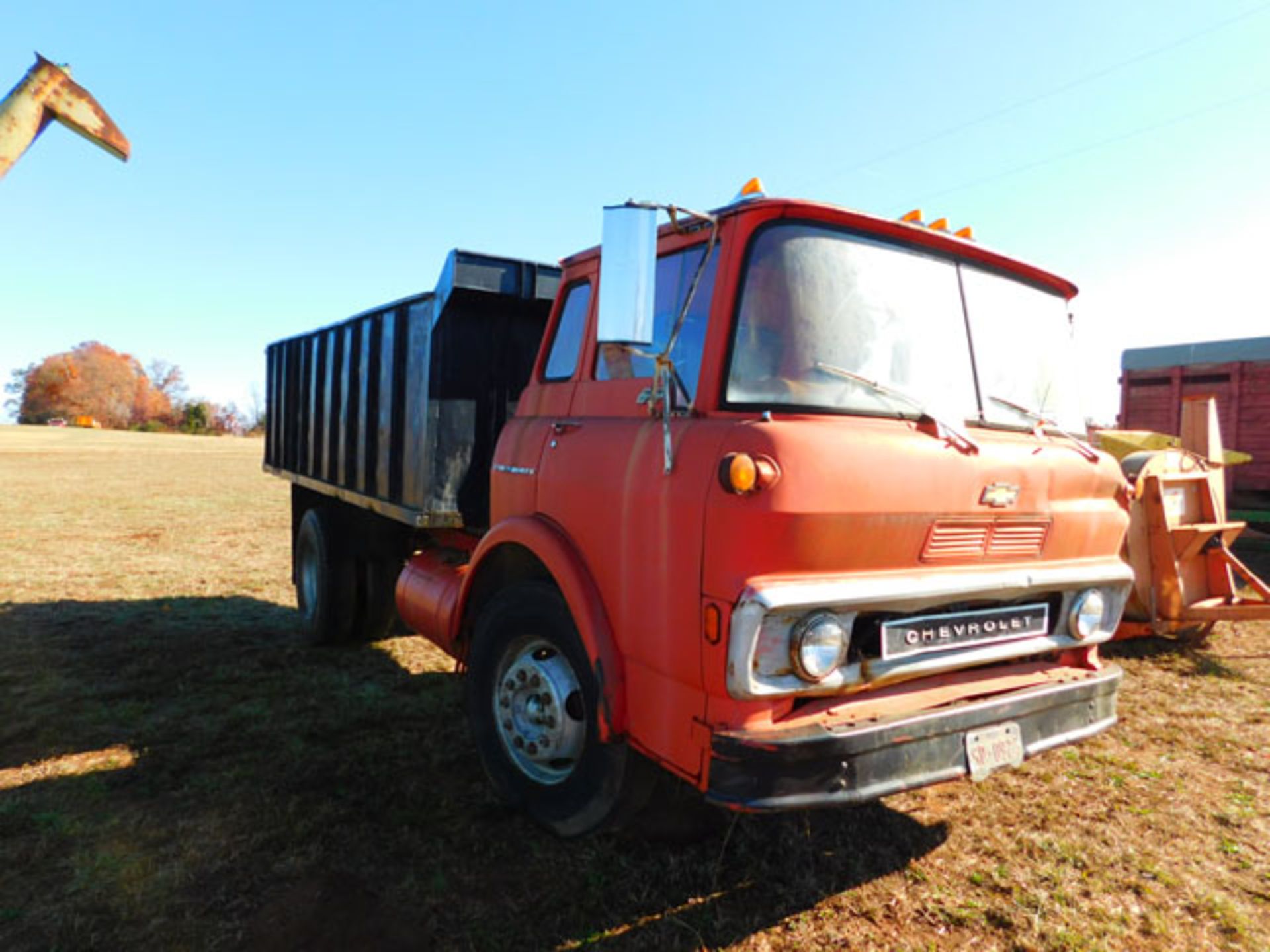 Chevrolet 65 Grain Truck, V-8, "Farm Use Only" No Title Ever (no brakes) - Image 2 of 2