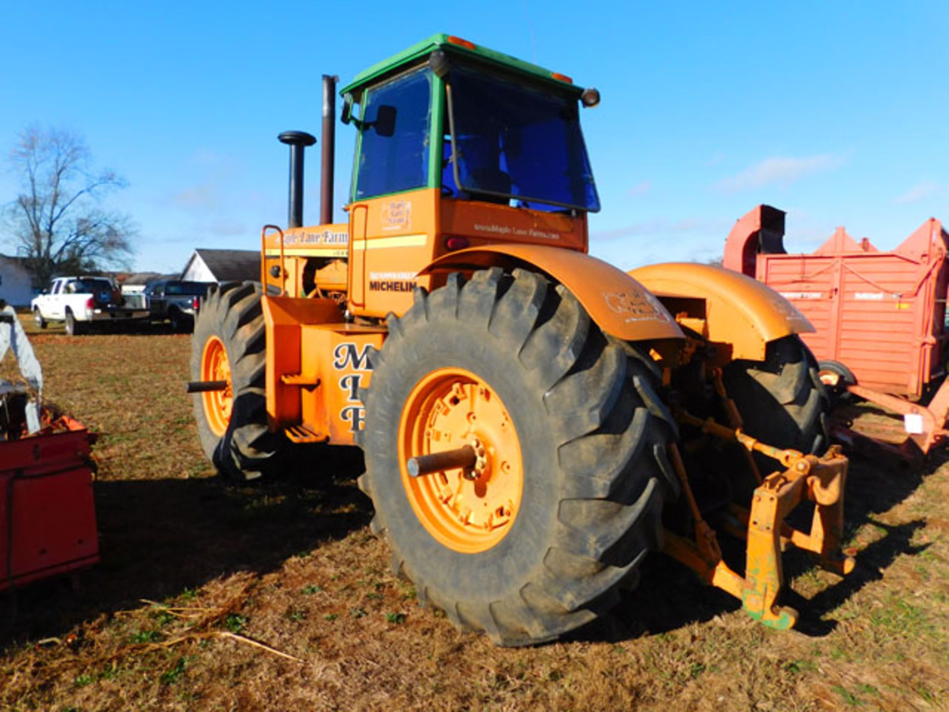 John Deere 8630 Articulated Tractor, Cab/Heat/Air,3-remotes, quick attach, (engine locked) - Image 4 of 4