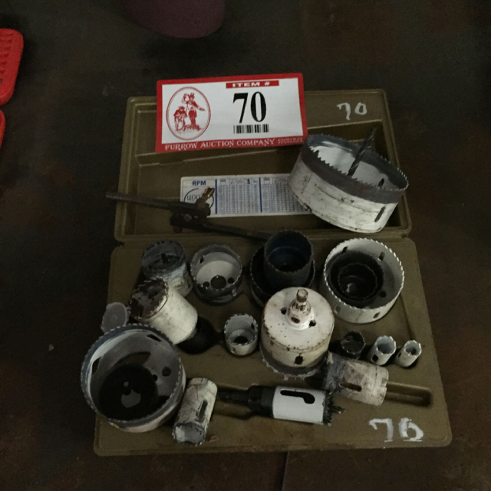 Various Hole Saw, 1/2" to 4"