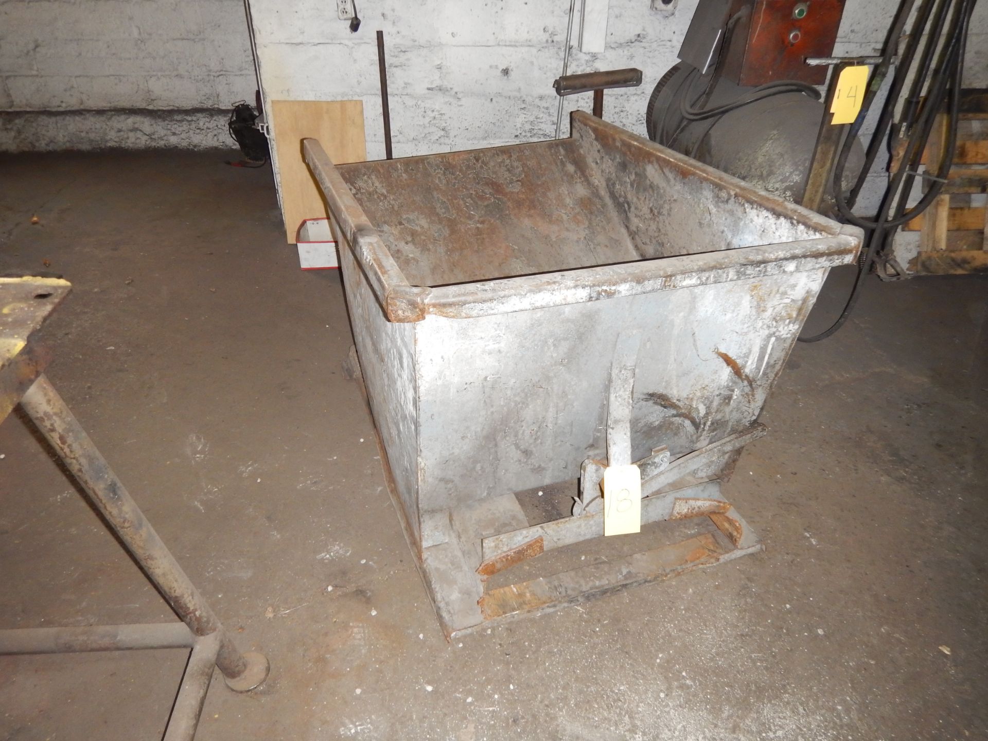 Roura Type Dump Hopper, 51'' x 32'' x 24'' - Image 2 of 2