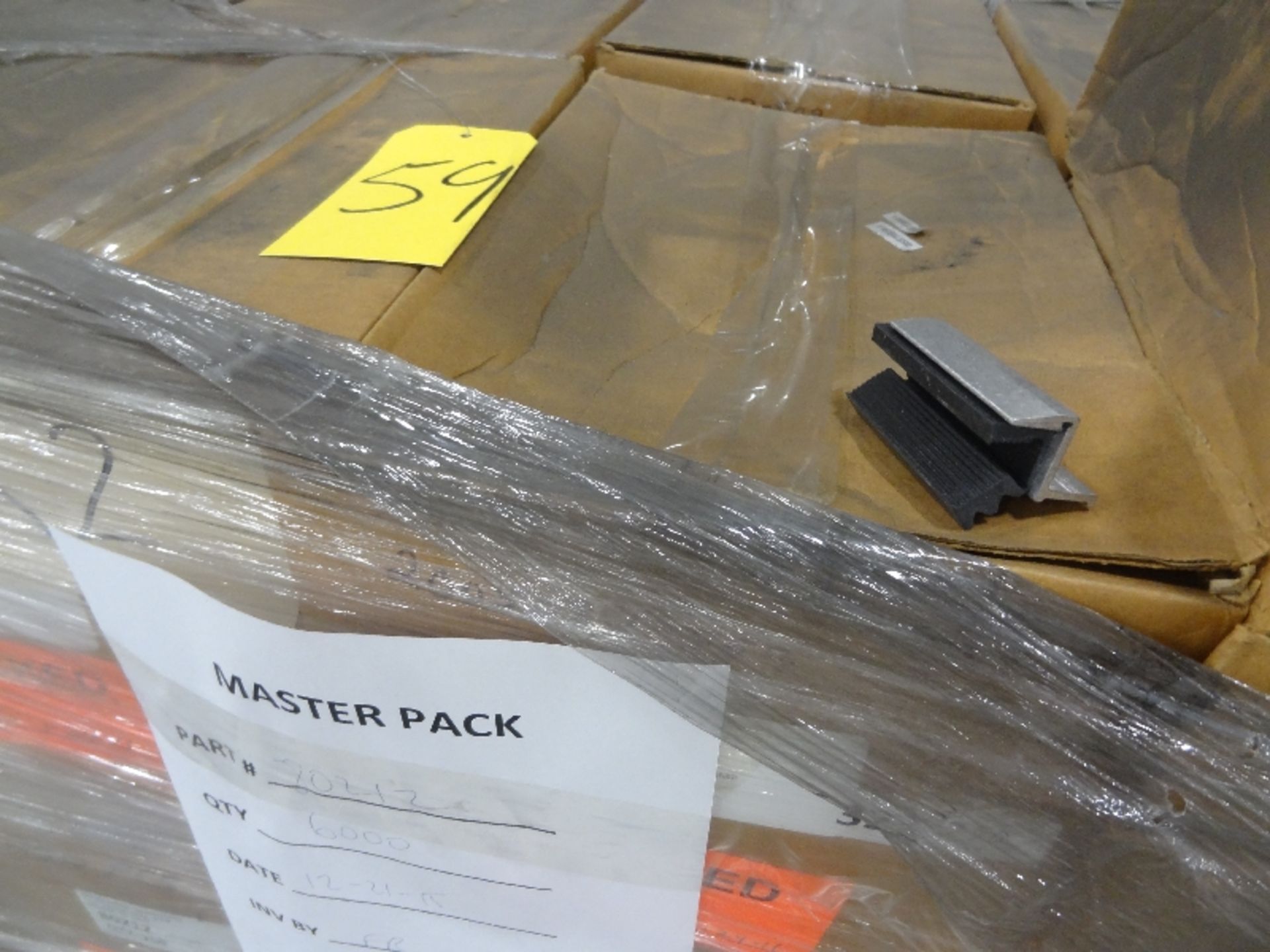 Pallet of New Boxes of Aluminum End Clamps - Image 2 of 3